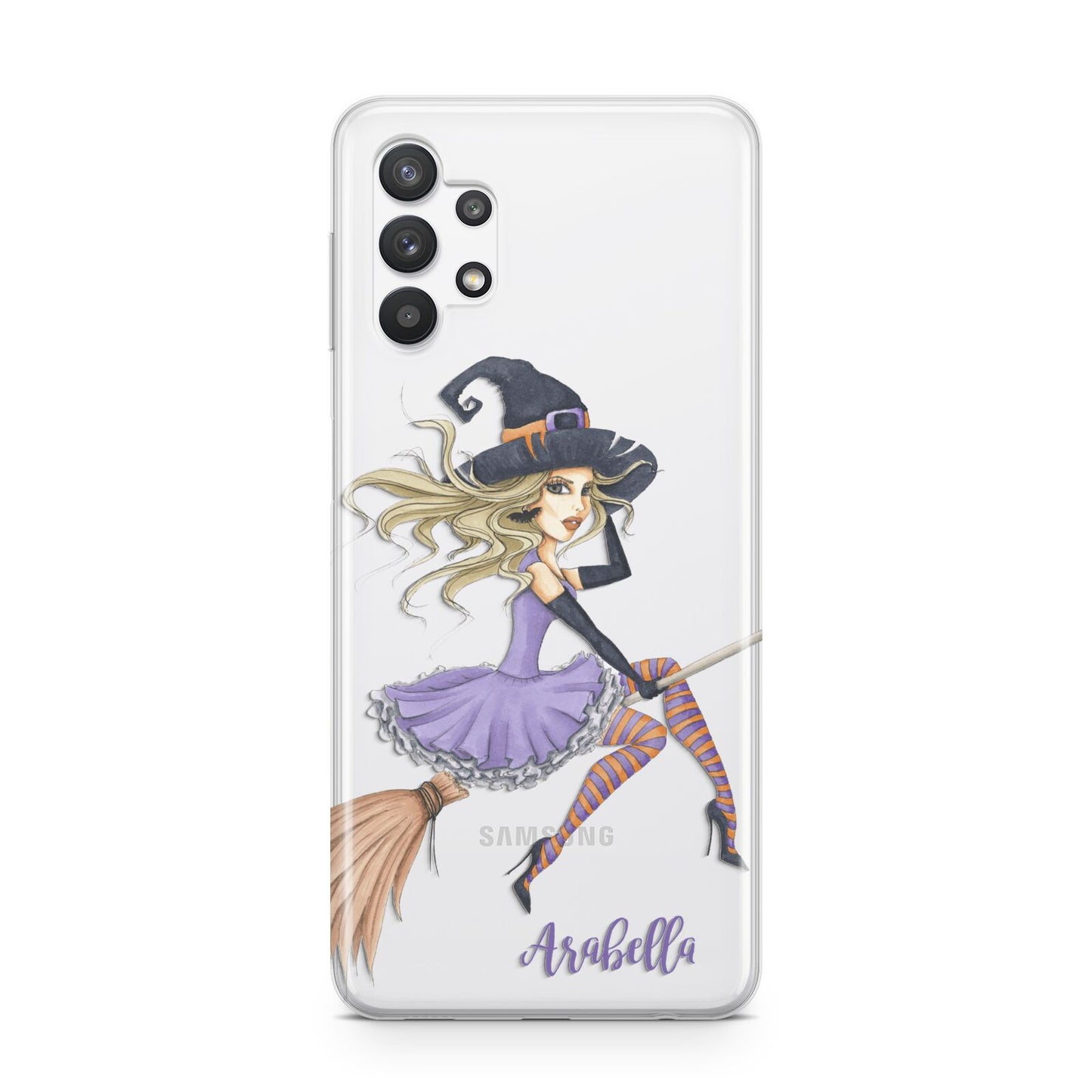 Personalised Sassy Witch Samsung A32 5G Case