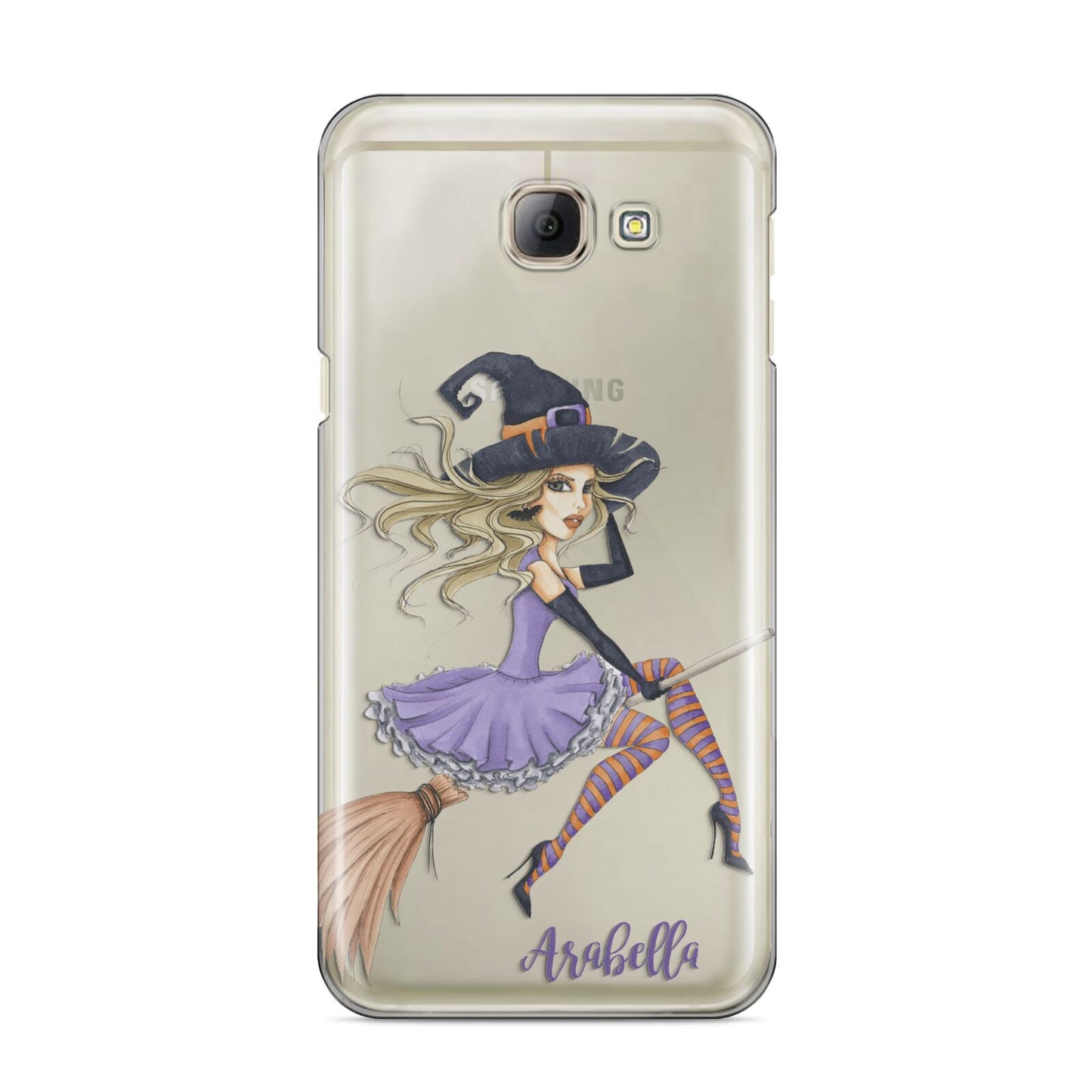 Personalised Sassy Witch Samsung Galaxy A8 2016 Case