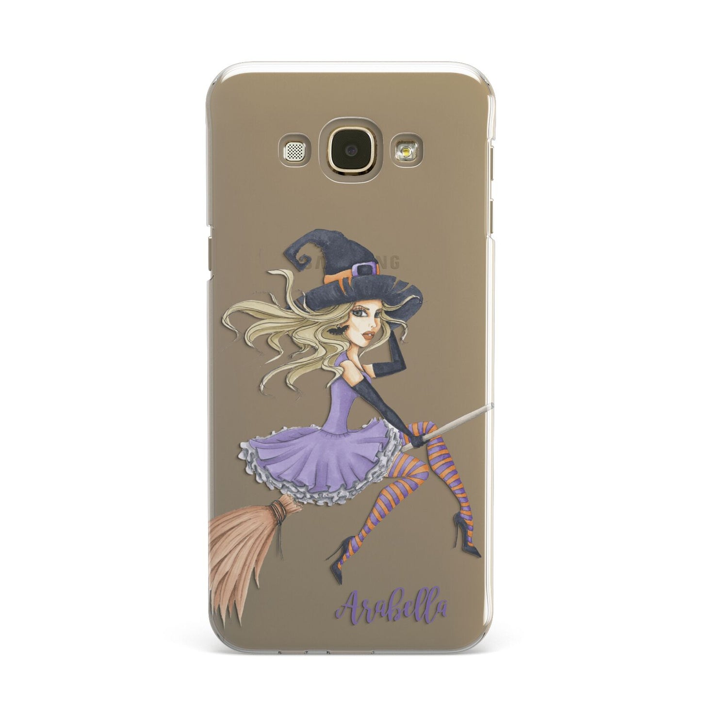 Personalised Sassy Witch Samsung Galaxy A8 Case