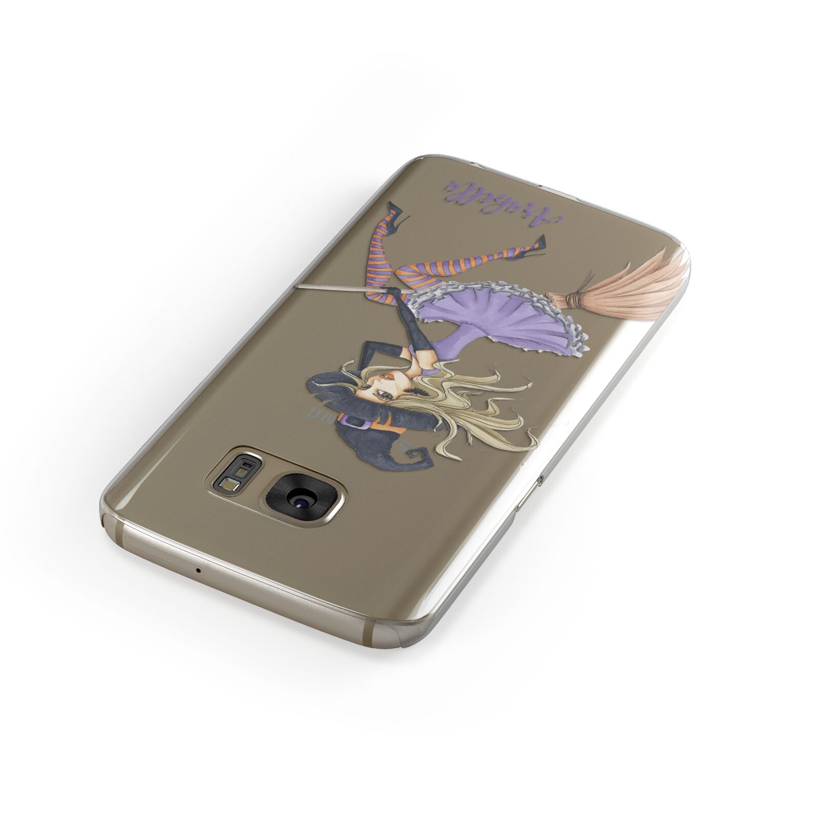 Personalised Sassy Witch Samsung Galaxy Case Front Close Up