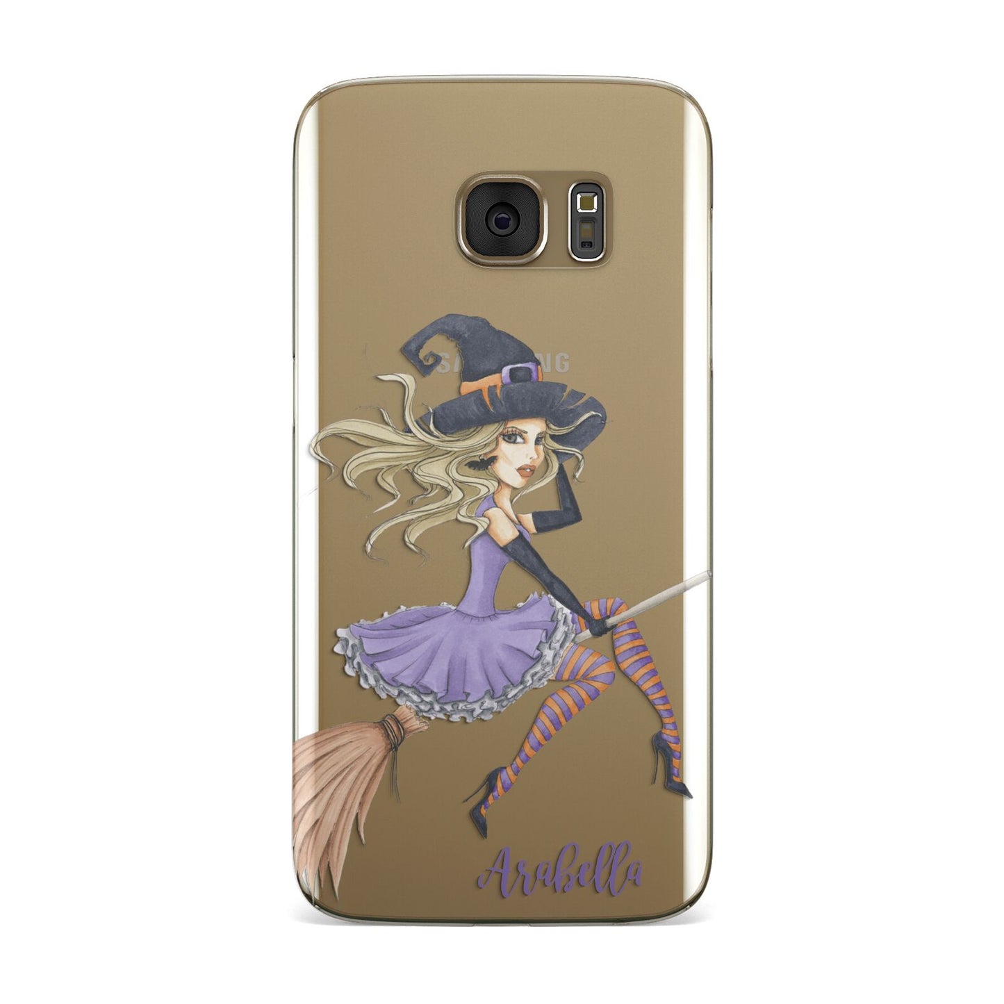 Personalised Sassy Witch Samsung Galaxy Case