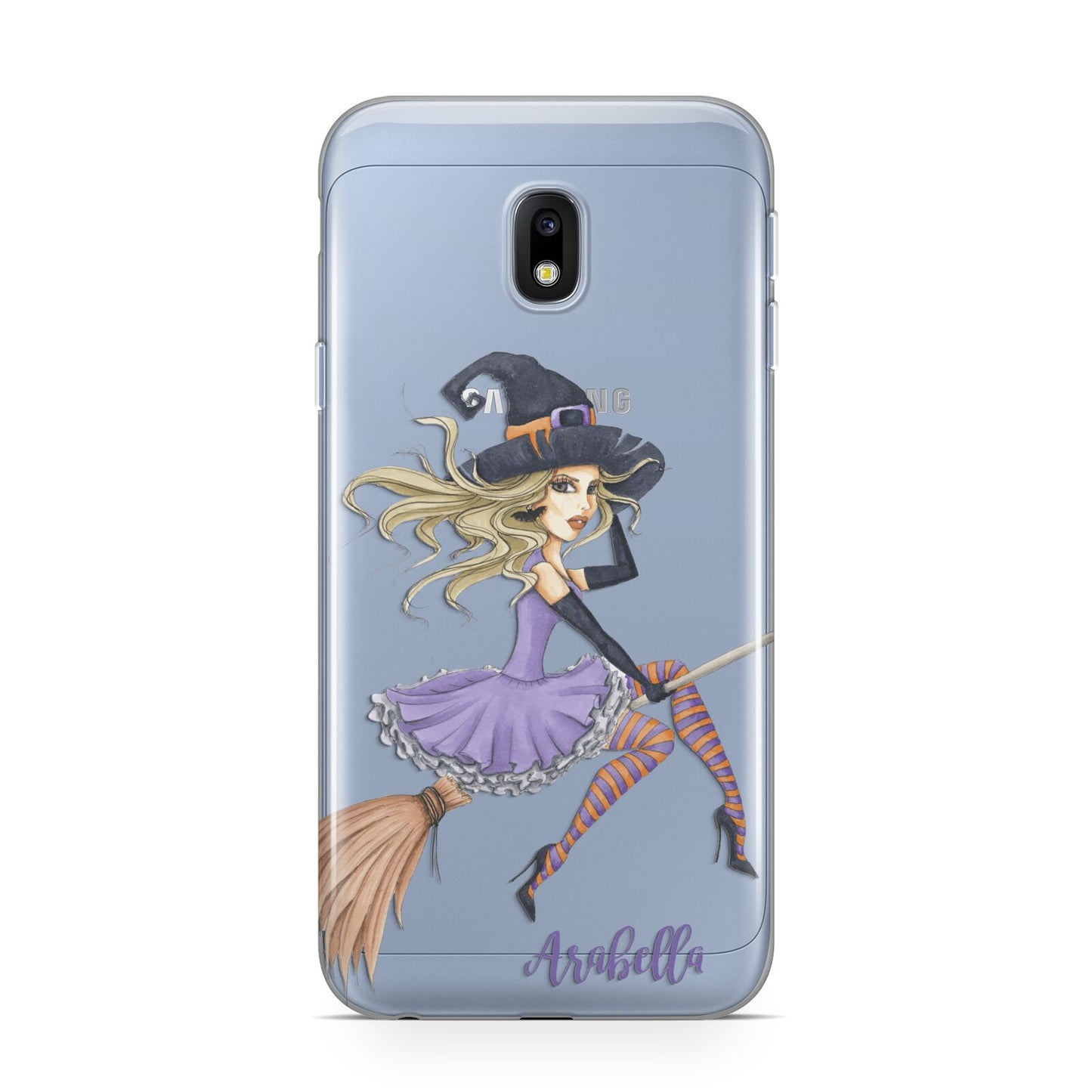 Personalised Sassy Witch Samsung Galaxy J3 2017 Case