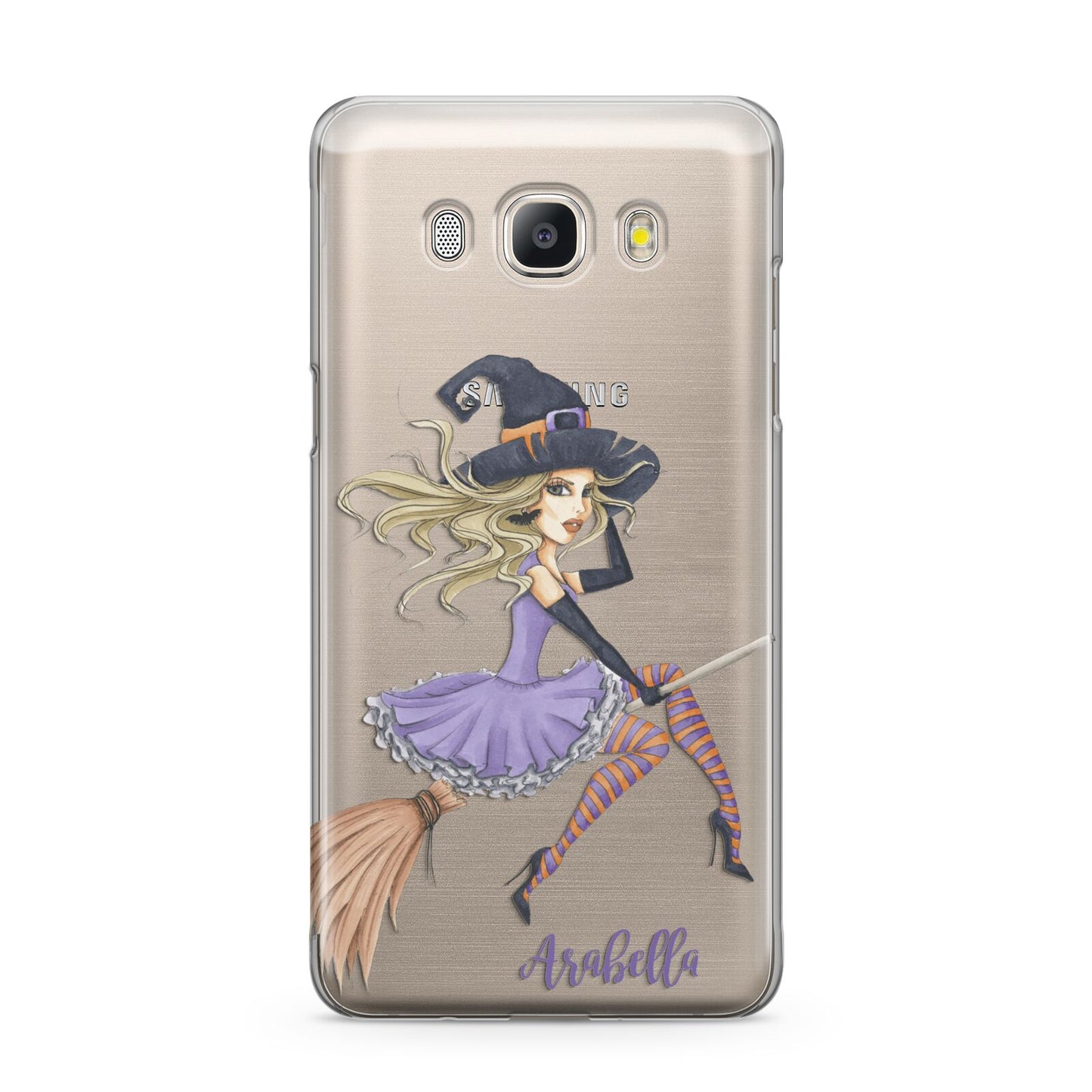 Personalised Sassy Witch Samsung Galaxy J5 2016 Case