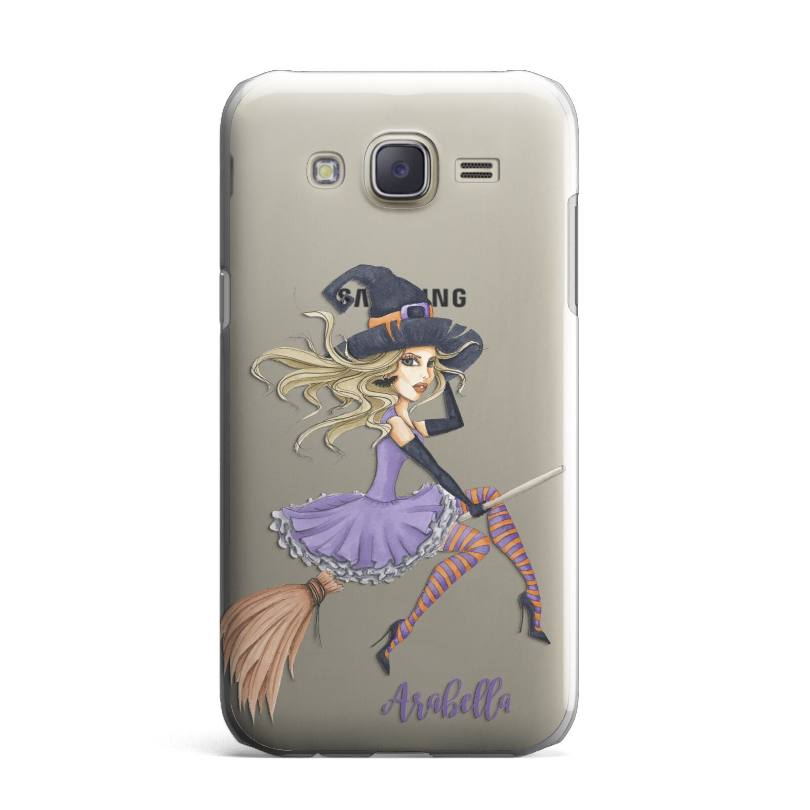 Personalised Sassy Witch Samsung Galaxy J7 Case