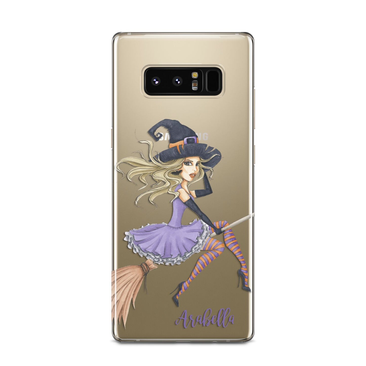 Personalised Sassy Witch Samsung Galaxy Note 8 Case