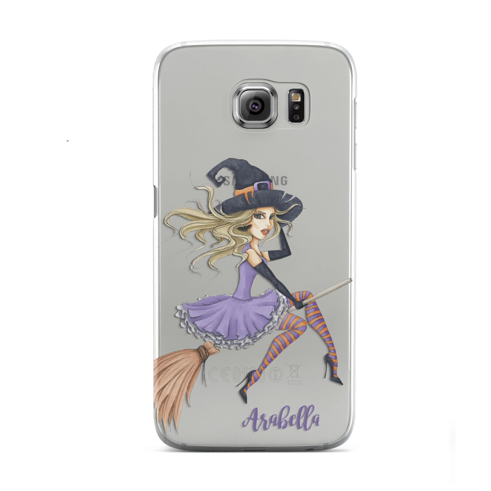 Personalised Sassy Witch Samsung Galaxy S6 Case