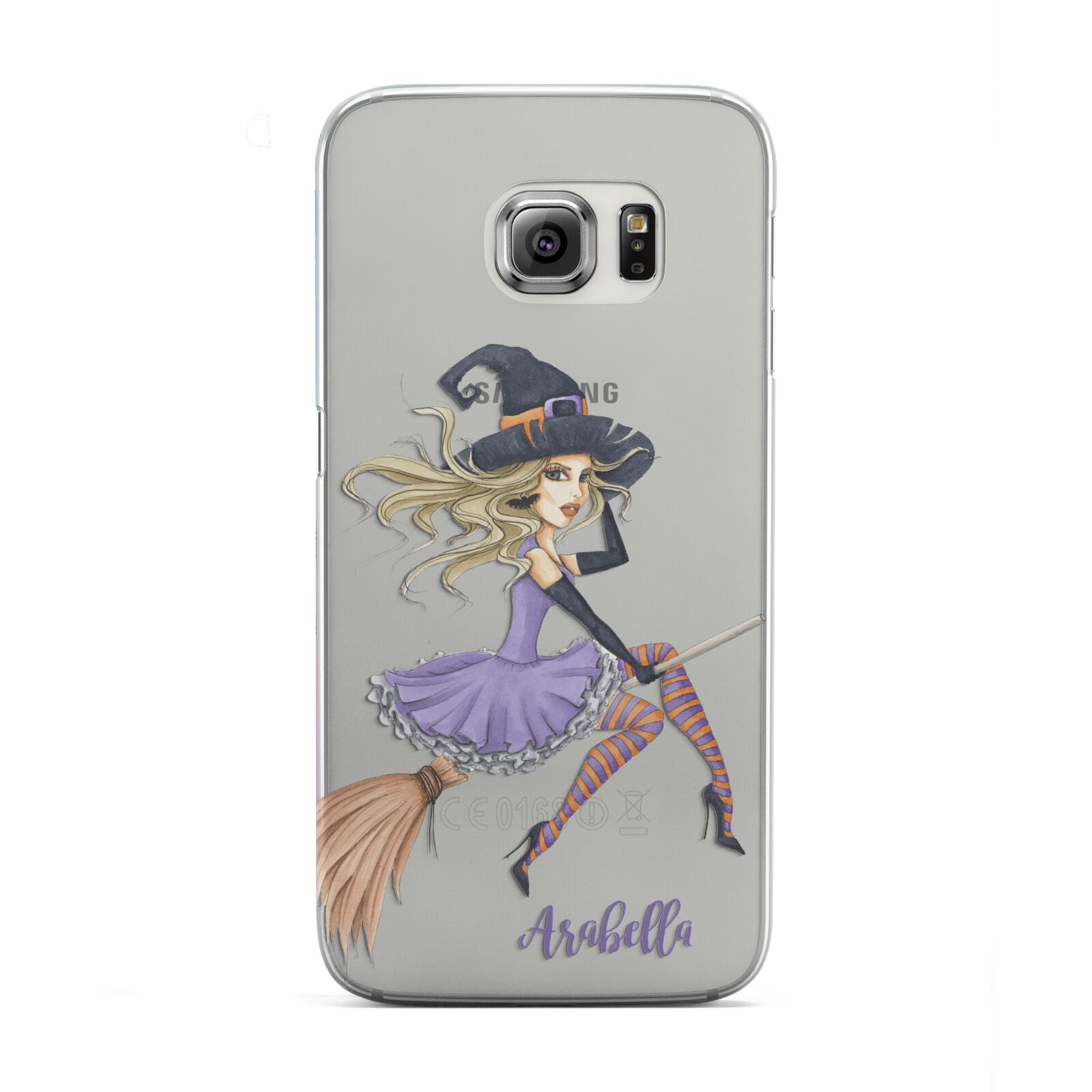 Personalised Sassy Witch Samsung Galaxy S6 Edge Case