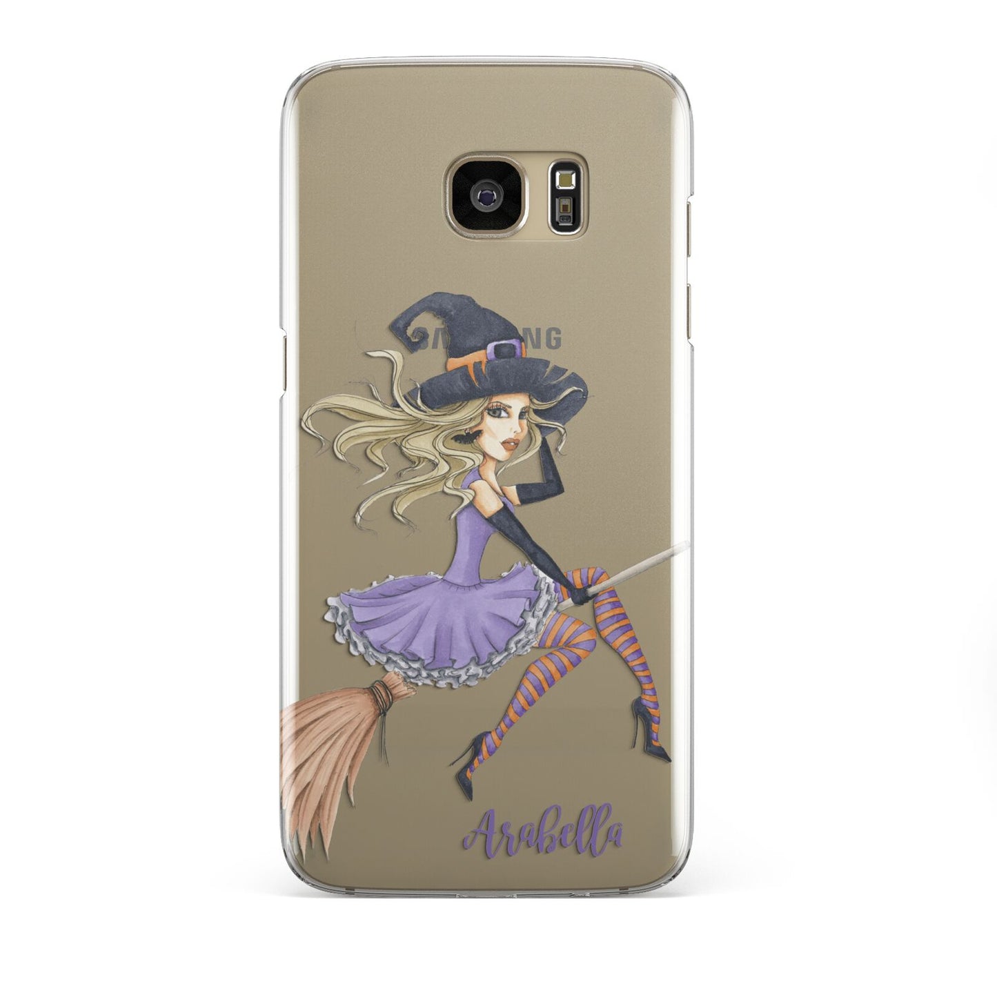 Personalised Sassy Witch Samsung Galaxy S7 Edge Case