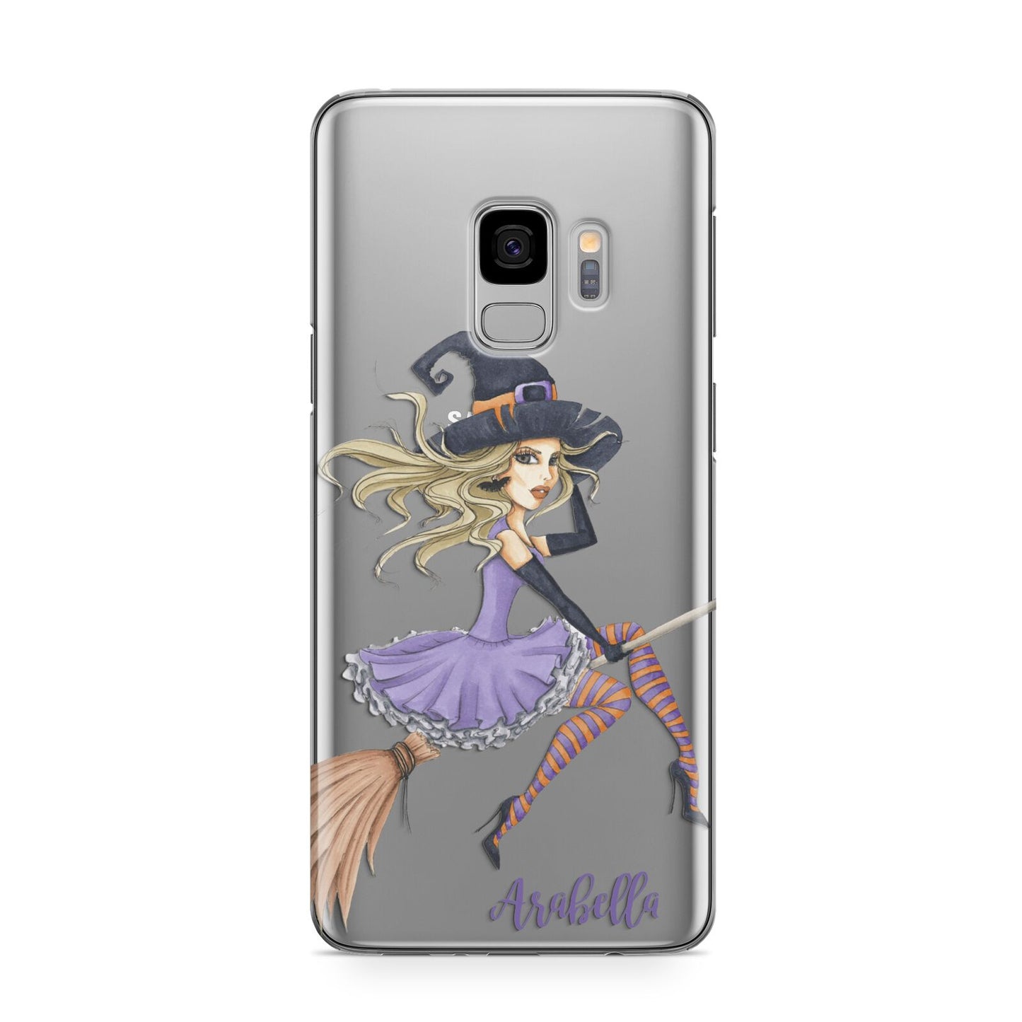 Personalised Sassy Witch Samsung Galaxy S9 Case