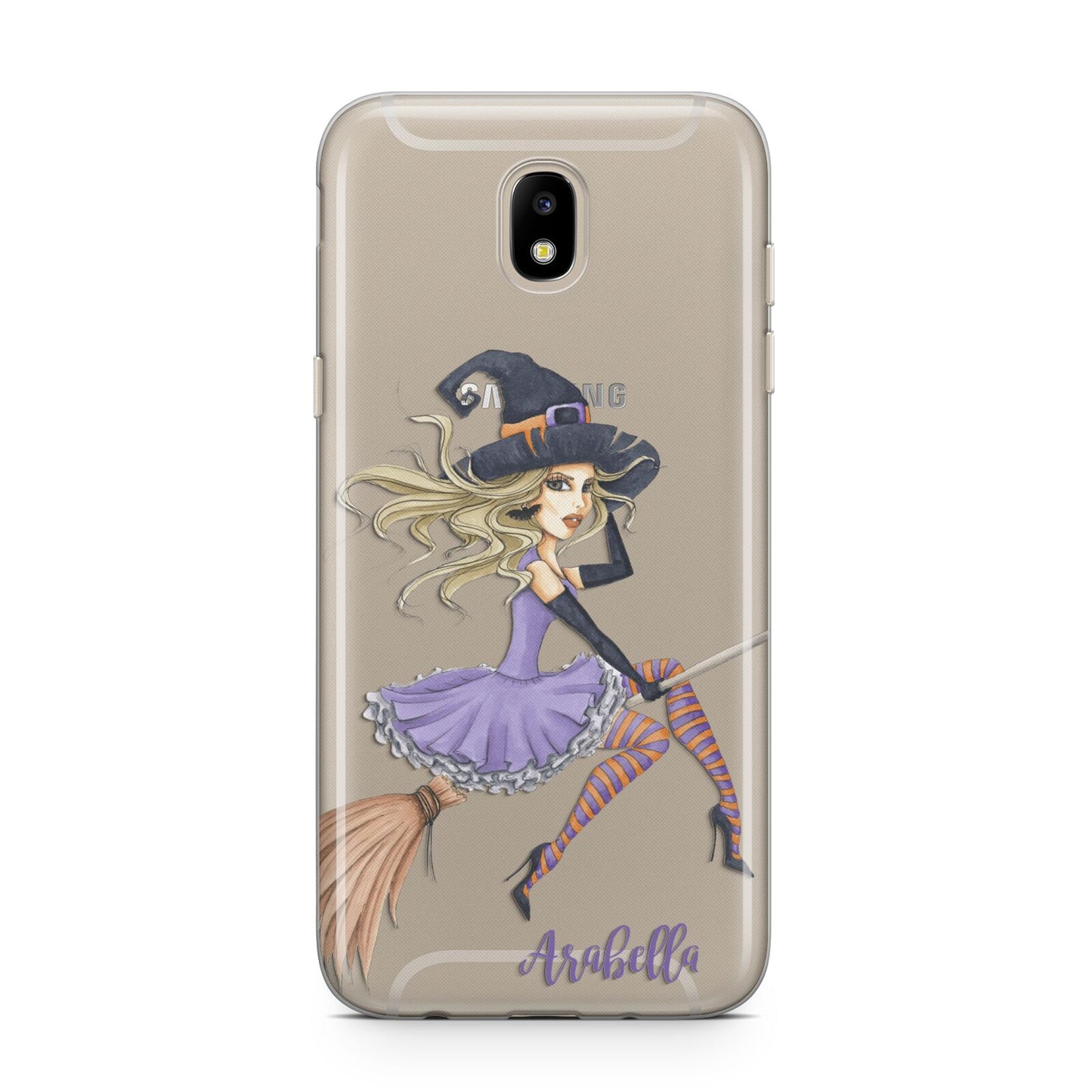 Personalised Sassy Witch Samsung J5 2017 Case