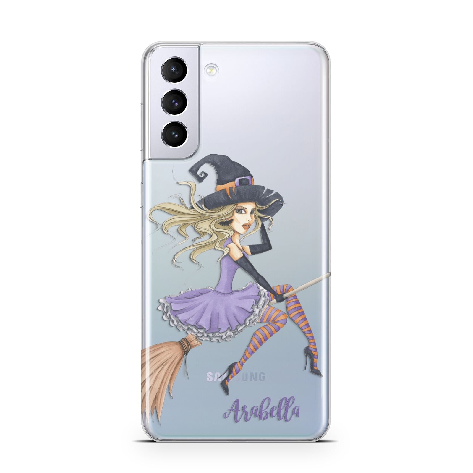 Personalised Sassy Witch Samsung S21 Plus Case