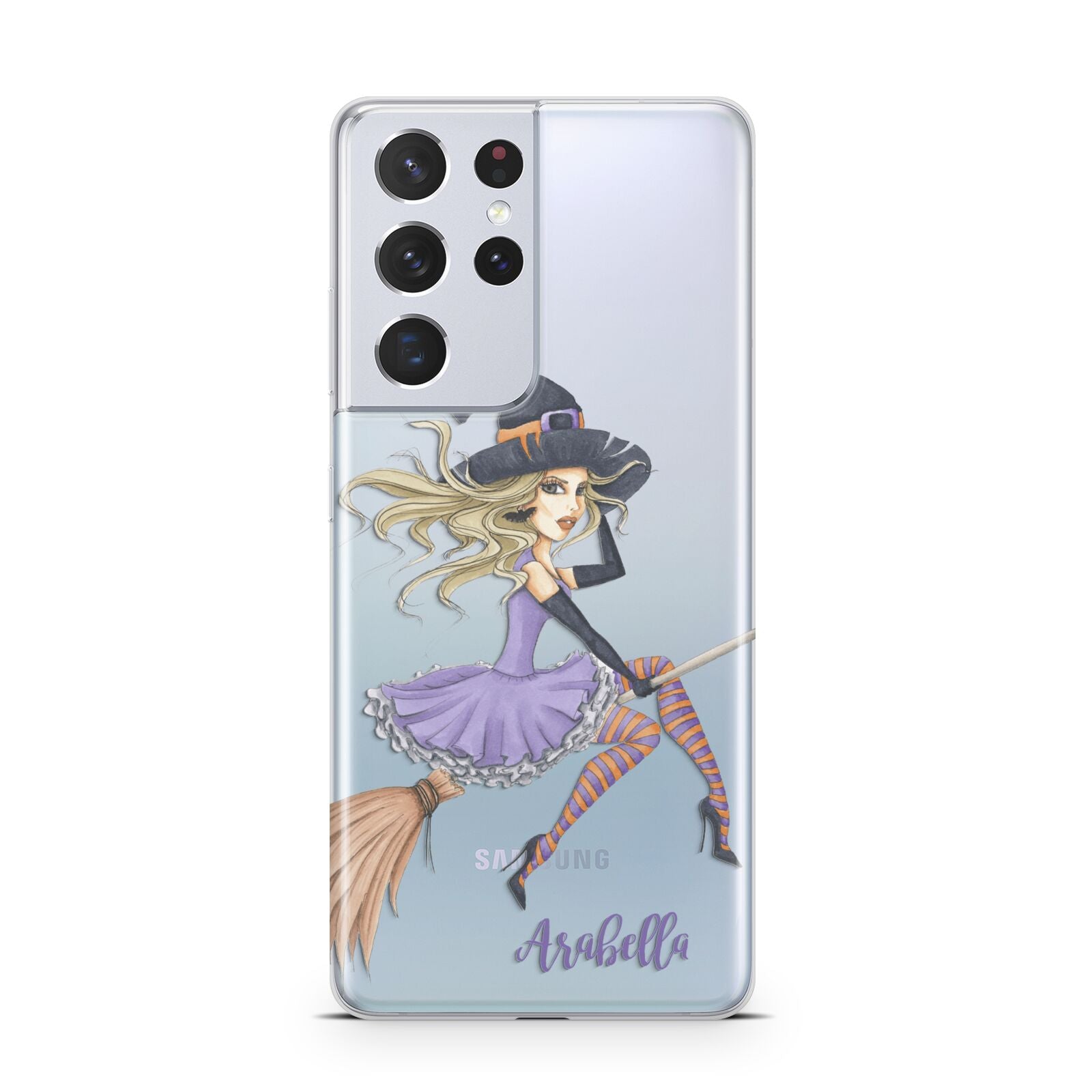 Personalised Sassy Witch Samsung S21 Ultra Case