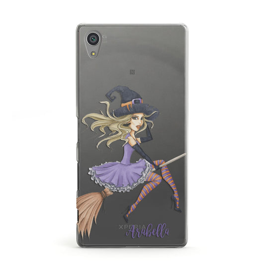 Personalised Sassy Witch Sony Xperia Case