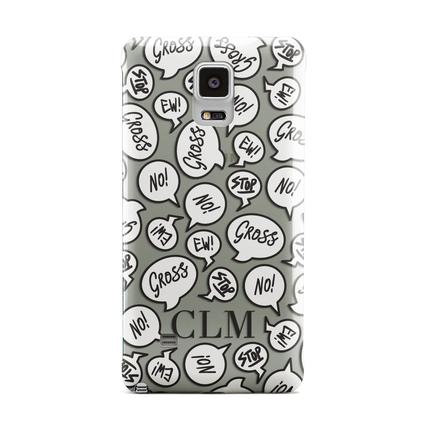 Personalised Sayings Initials Samsung Galaxy Note 4 Case