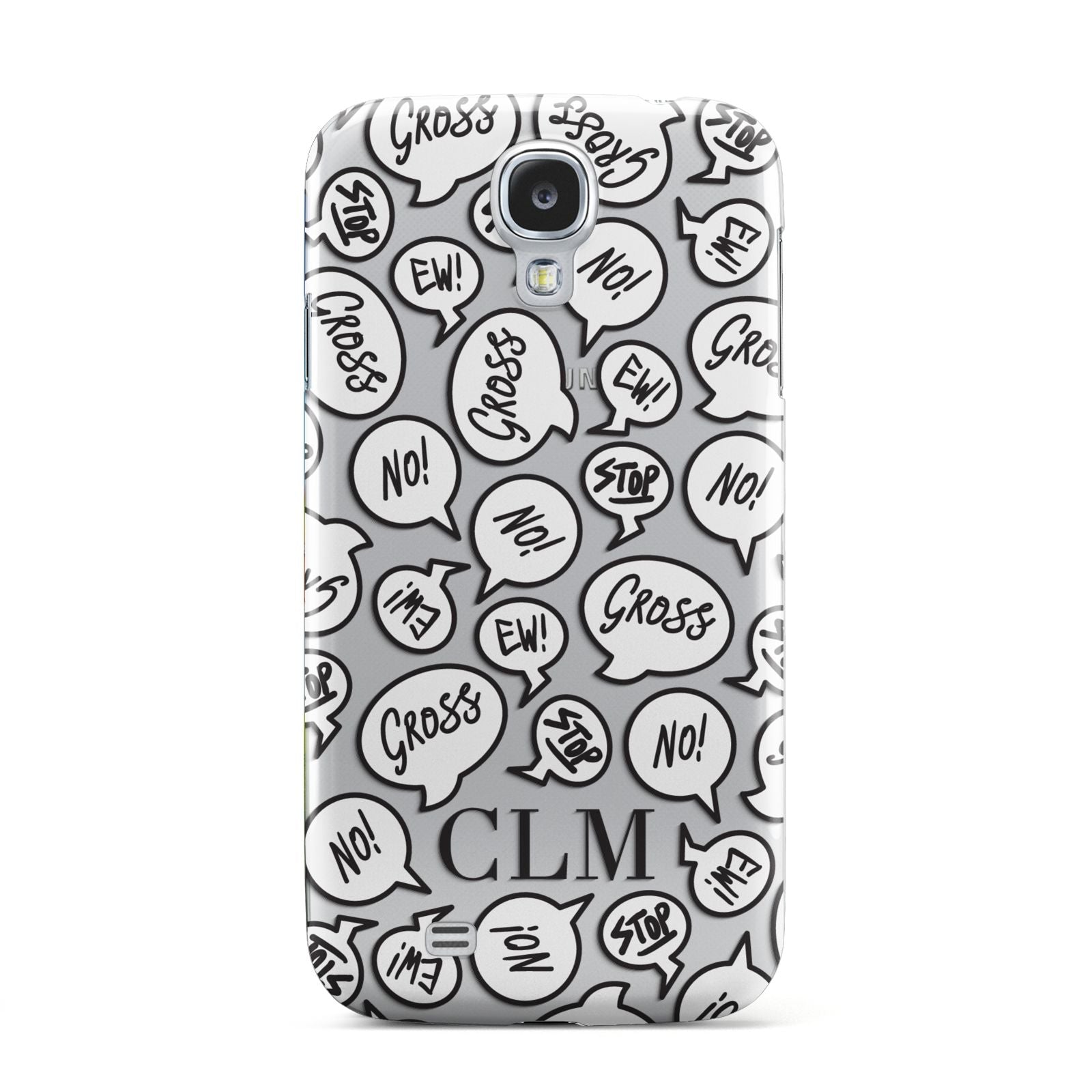 Personalised Sayings Initials Samsung Galaxy S4 Case