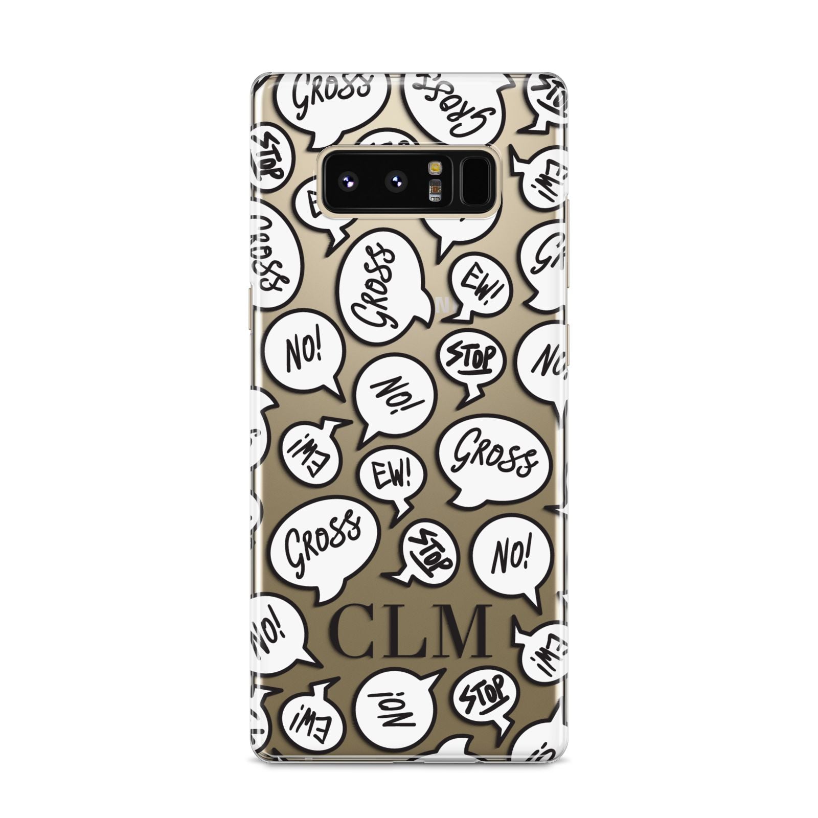 Personalised Sayings Initials Samsung Galaxy S8 Case