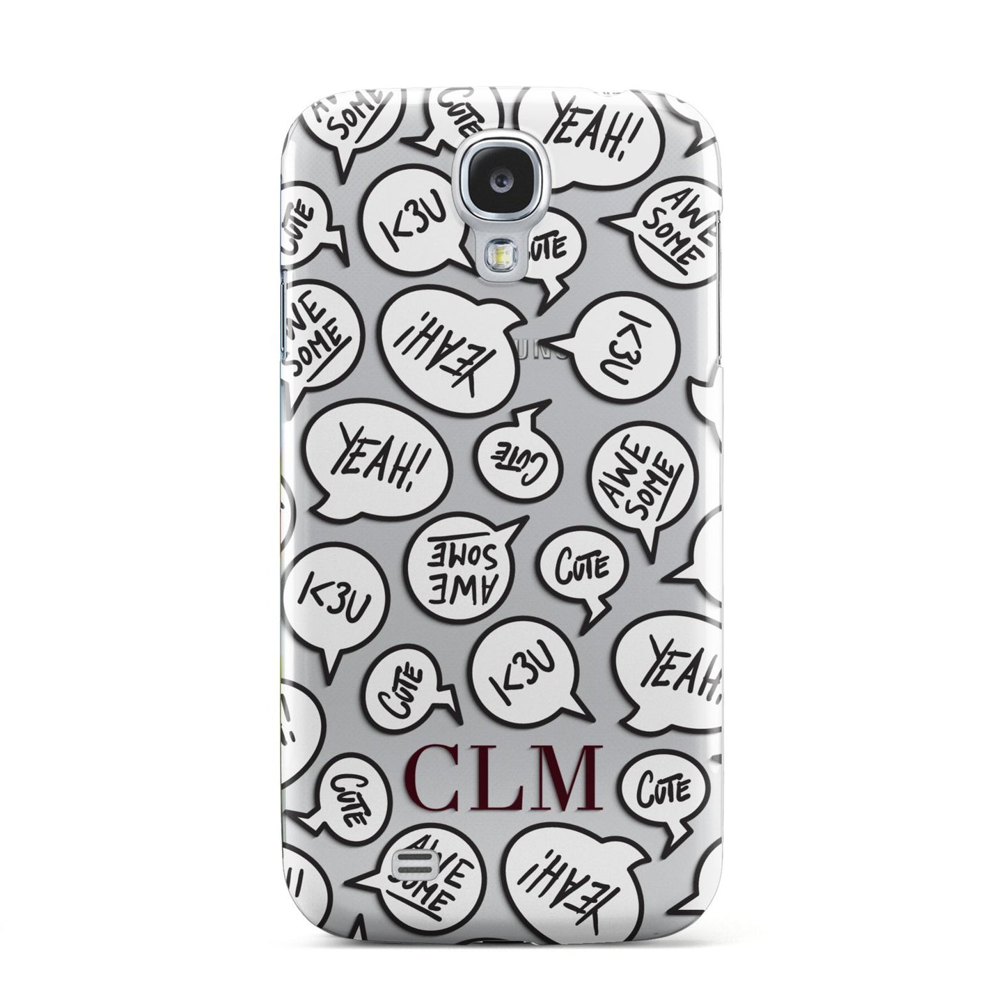 Personalised Sayings With Initials Samsung Galaxy S4 Case