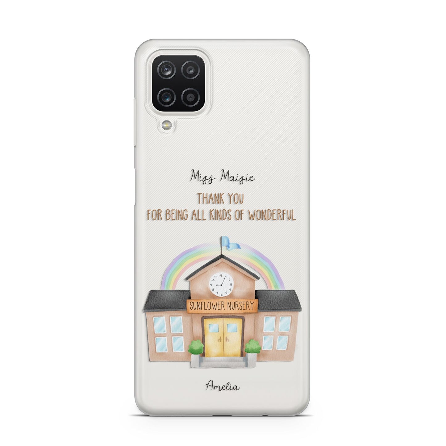 Personalised School Samsung A12 Case