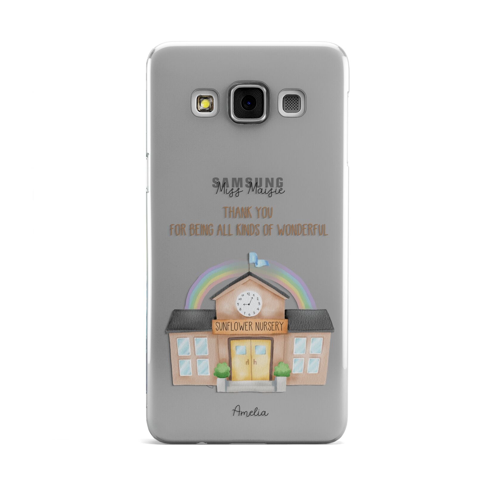 Personalised School Samsung Galaxy A3 Case