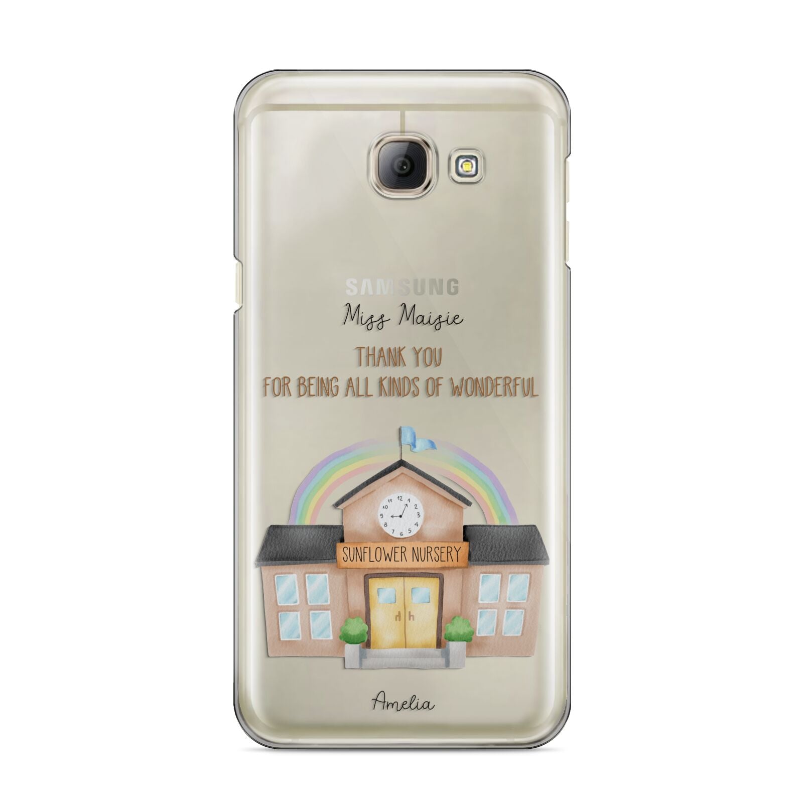 Personalised School Samsung Galaxy A8 2016 Case