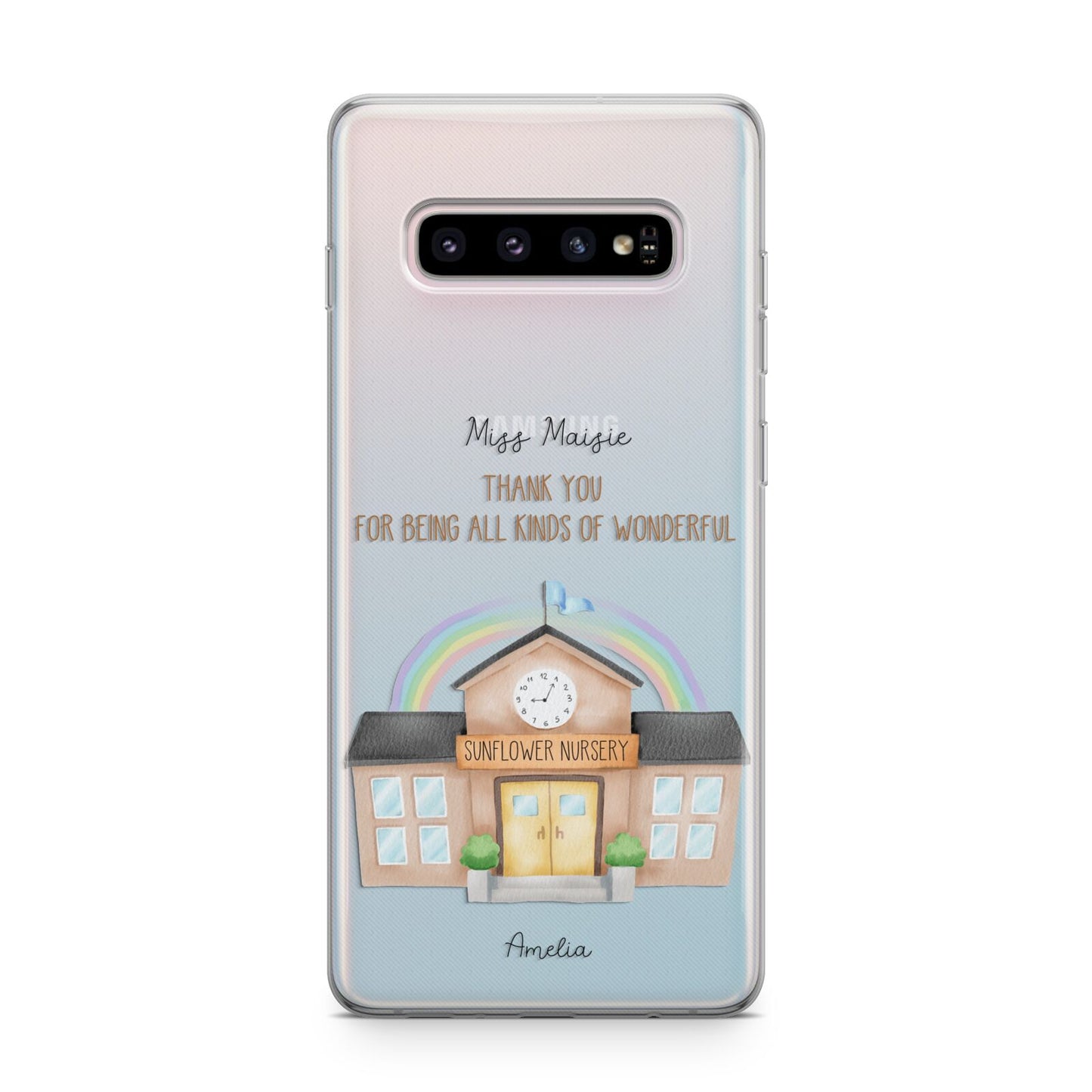 Personalised School Samsung Galaxy S10 Plus Case