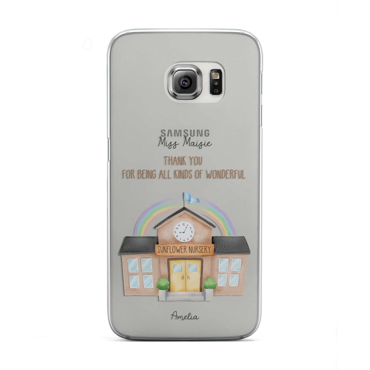 Personalised School Samsung Galaxy S6 Edge Case