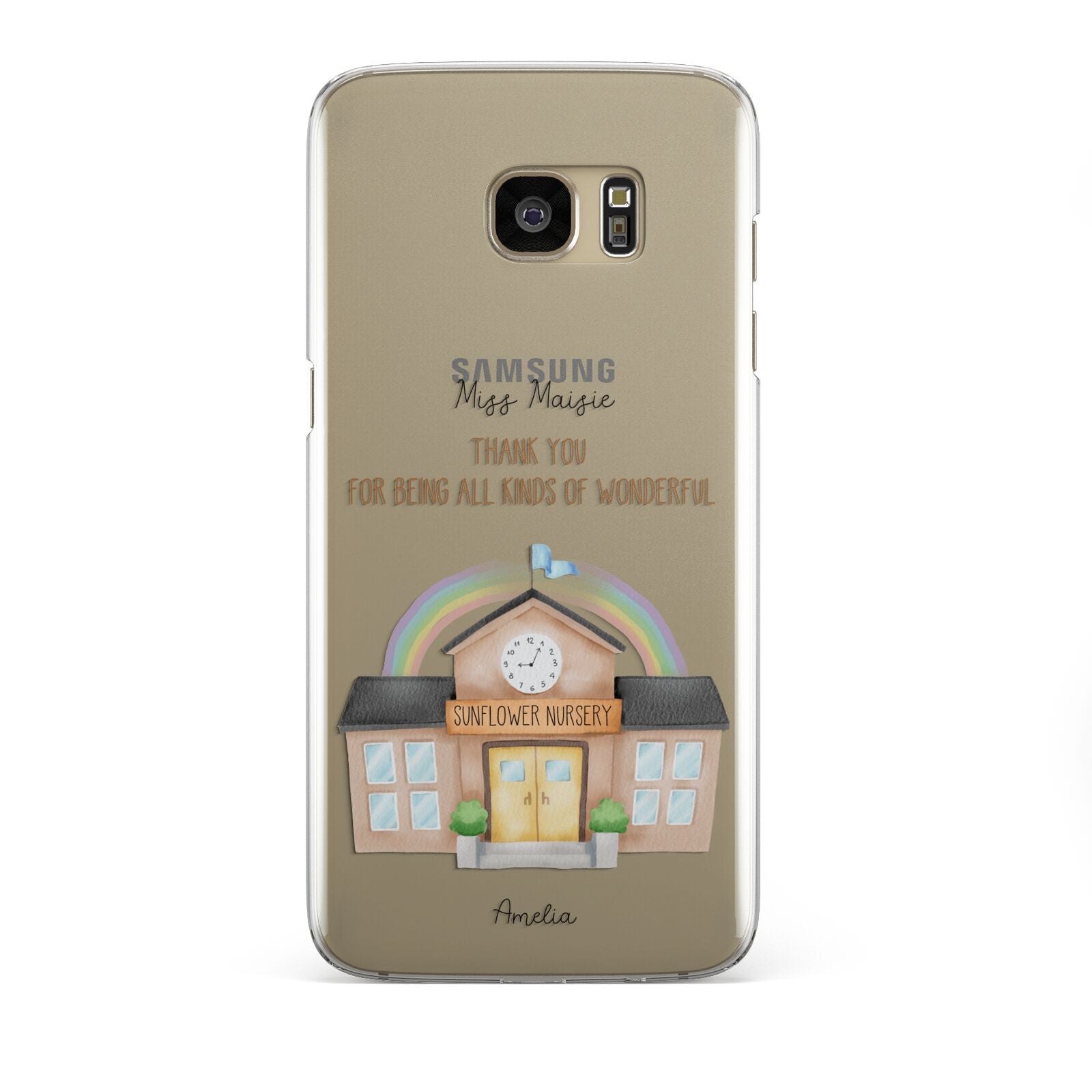 Personalised School Samsung Galaxy S7 Edge Case