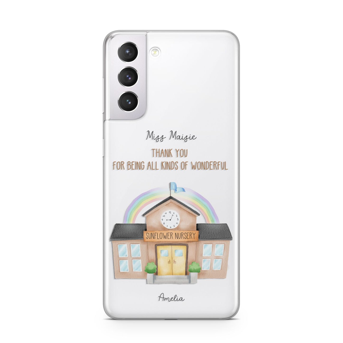 Personalised School Samsung S21 Case