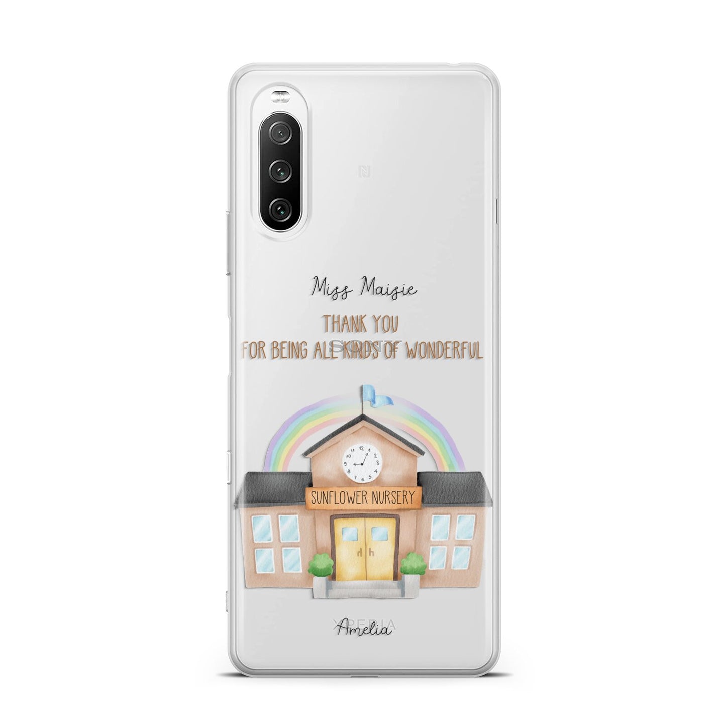 Personalised School Sony Xperia 10 III Case