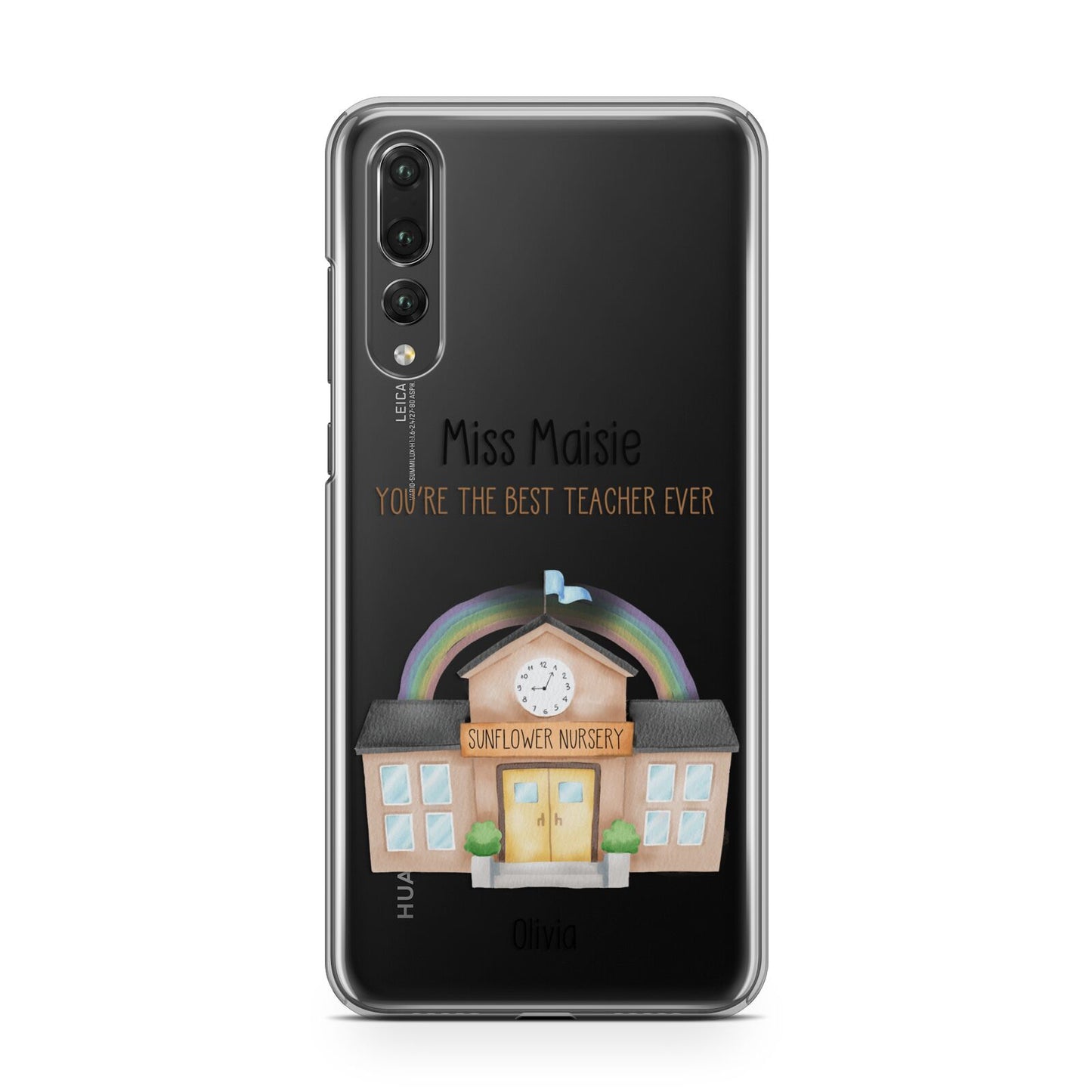 Personalised School Teacher Huawei P20 Pro Phone Case