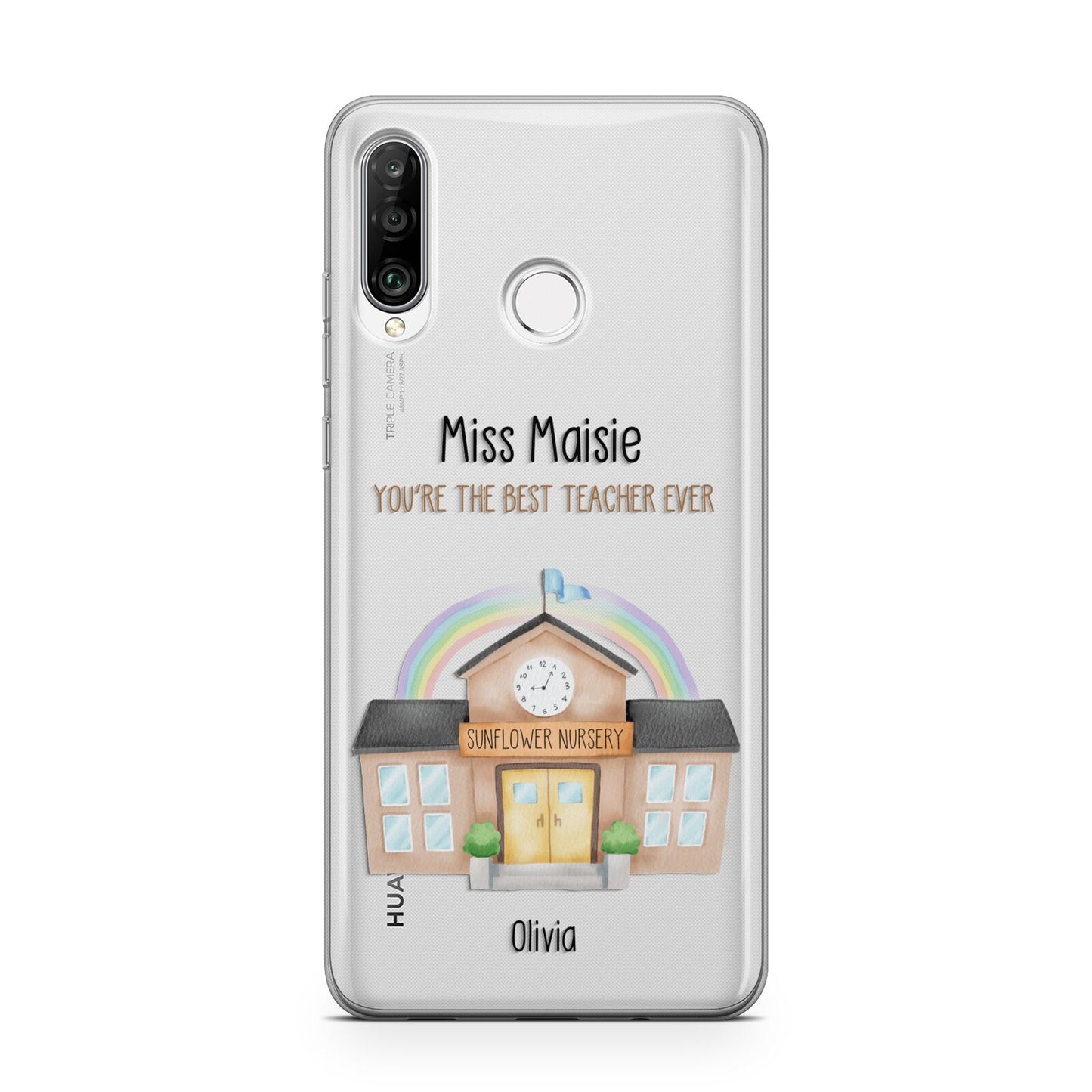 Personalised School Teacher Huawei P30 Lite Phone Case