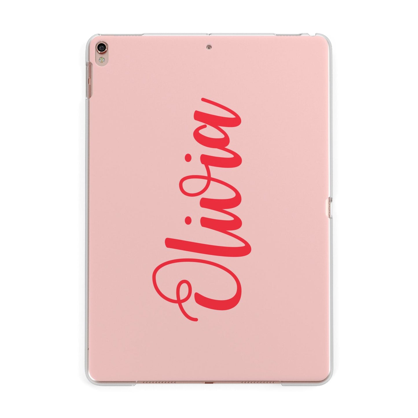 Personalised Script Name Apple iPad Rose Gold Case