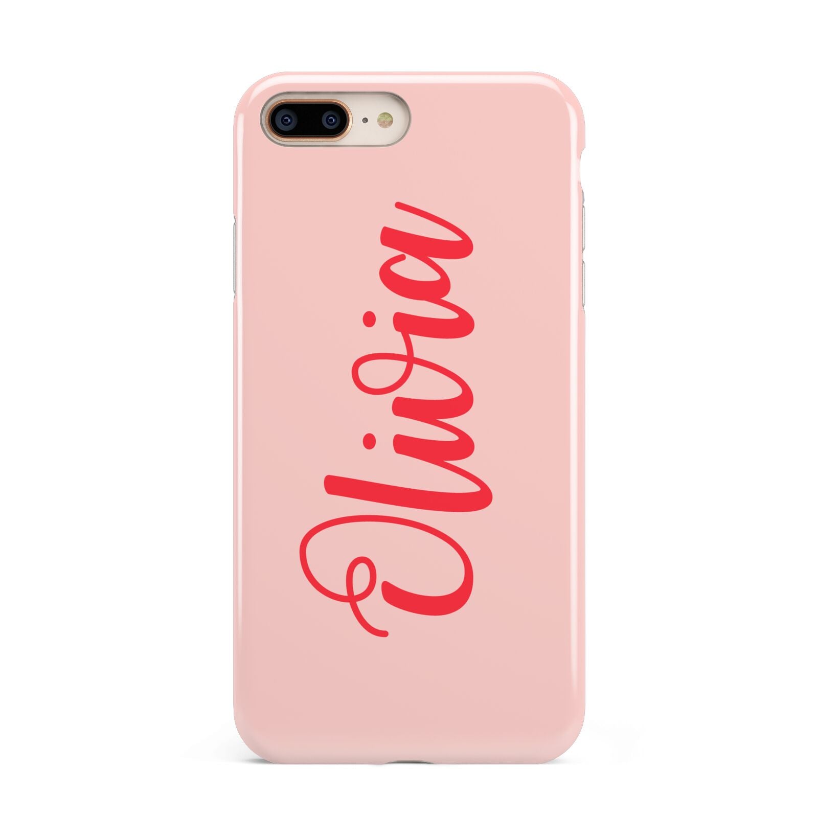 Personalised Script Name Apple iPhone 7 8 Plus 3D Tough Case