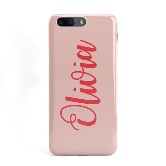 Personalised Script Name OnePlus Case