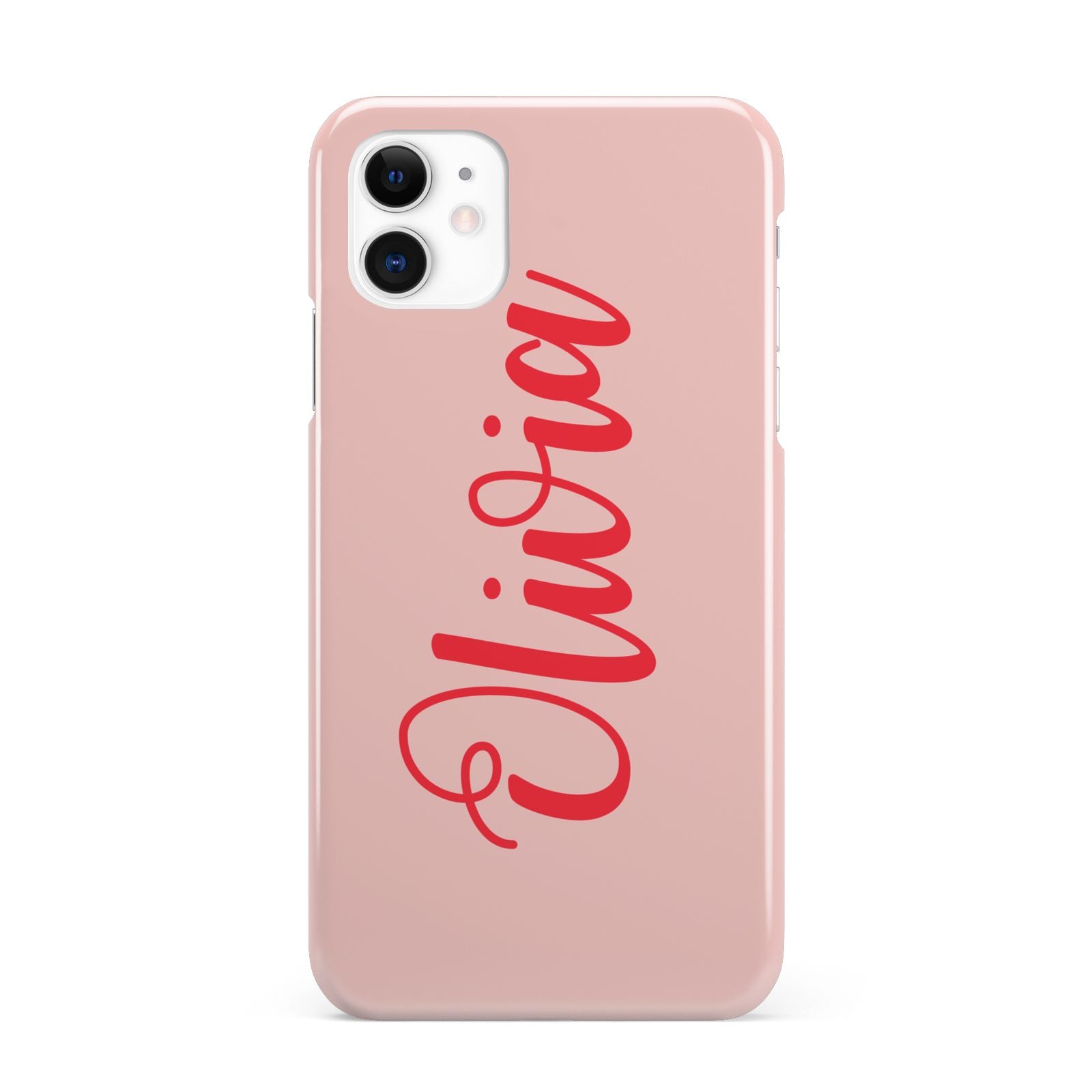 Personalised Script Name iPhone 11 3D Snap Case