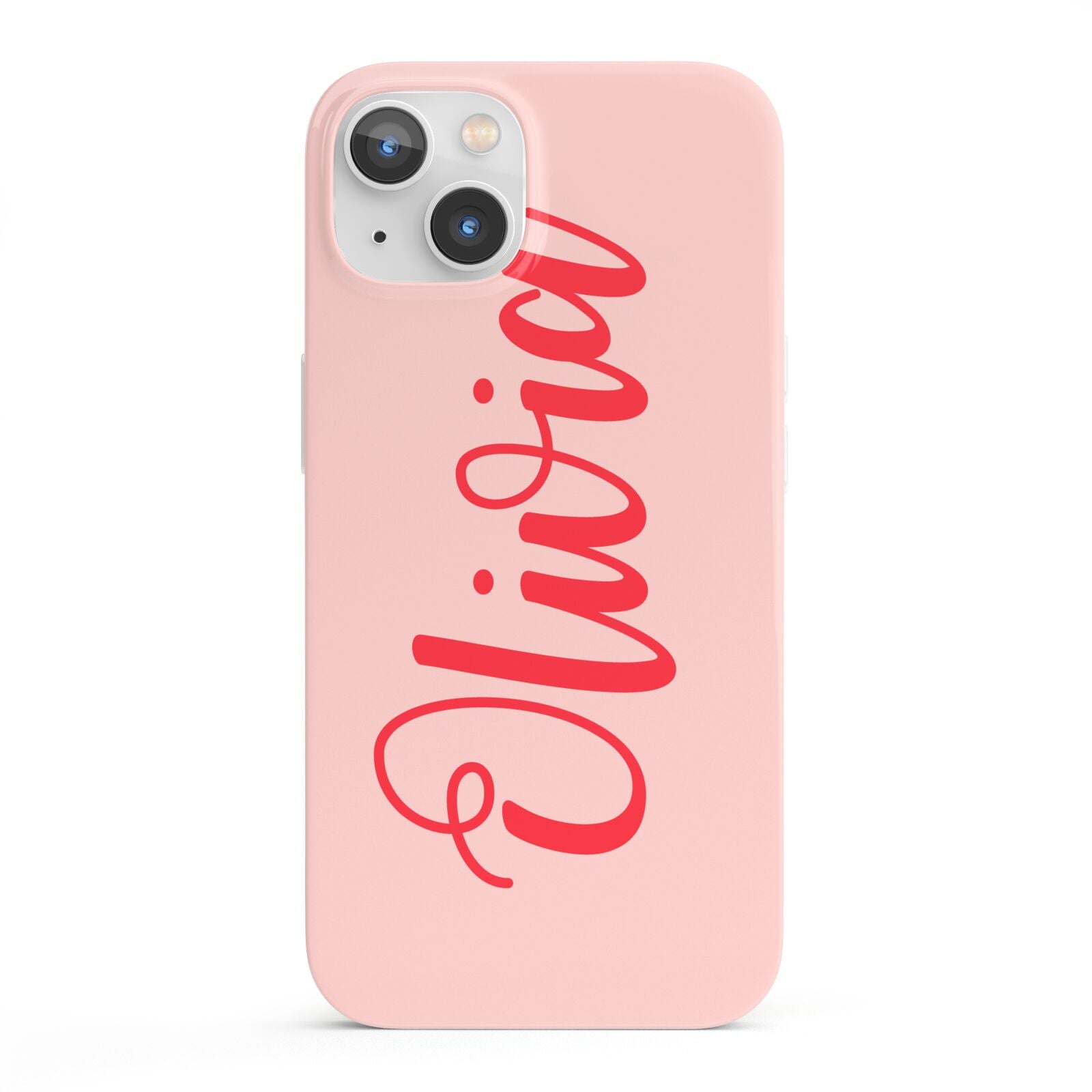 Personalised Script Name iPhone 13 Full Wrap 3D Snap Case