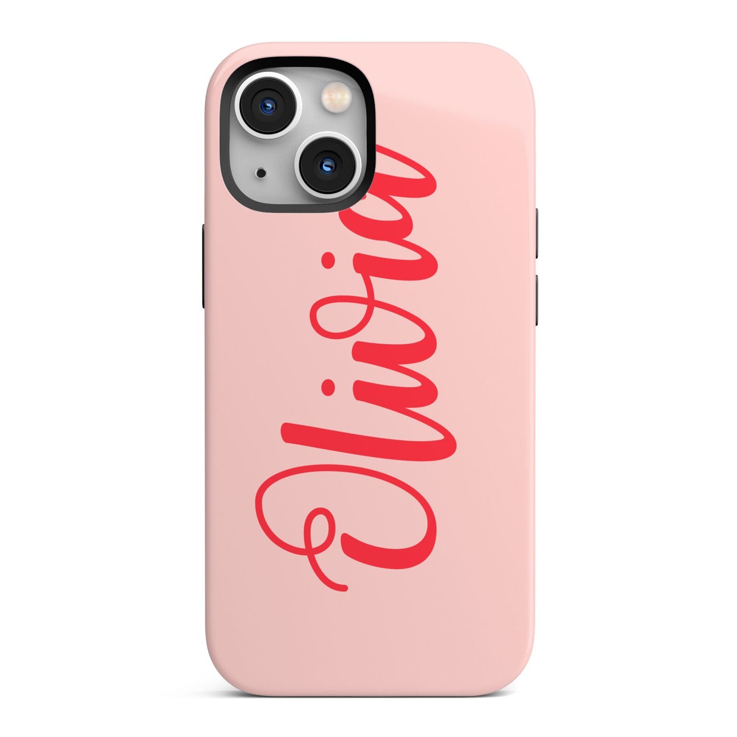 Personalised Script Name iPhone 13 Mini Full Wrap 3D Tough Case