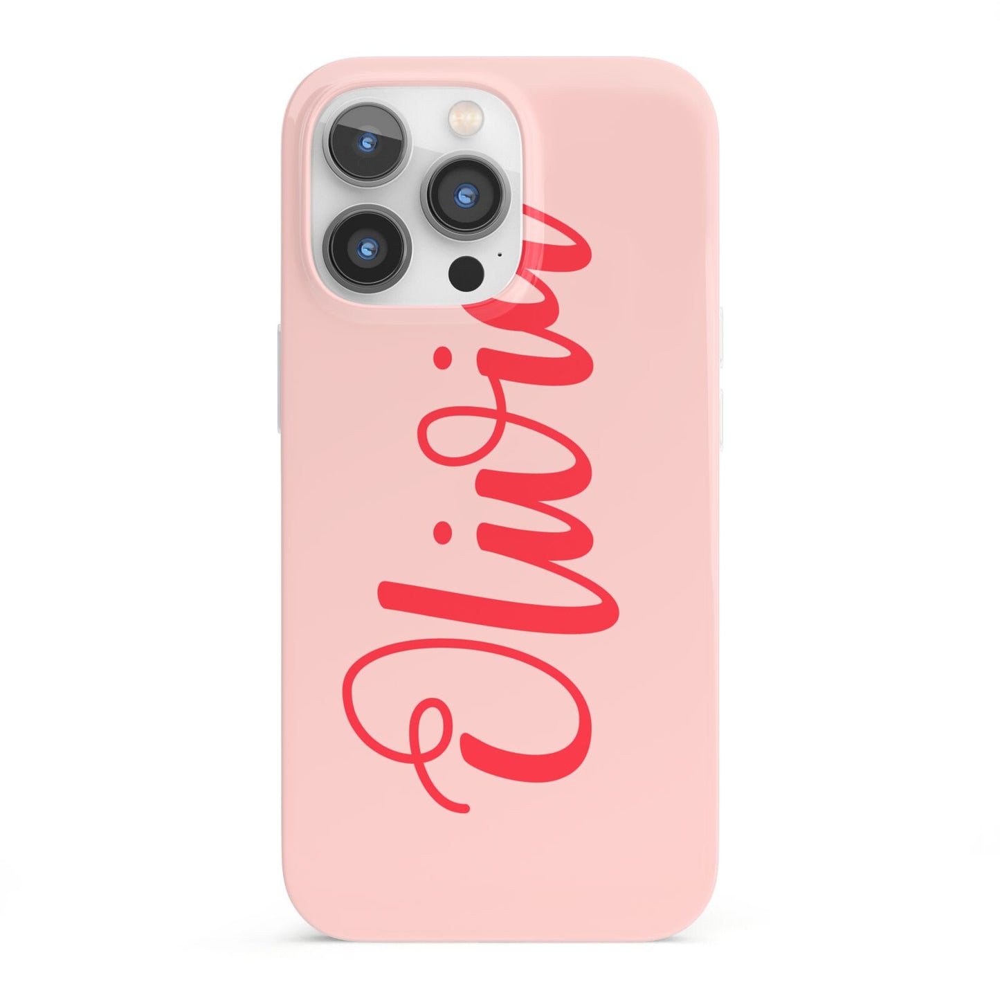 Personalised Script Name iPhone 13 Pro Full Wrap 3D Snap Case