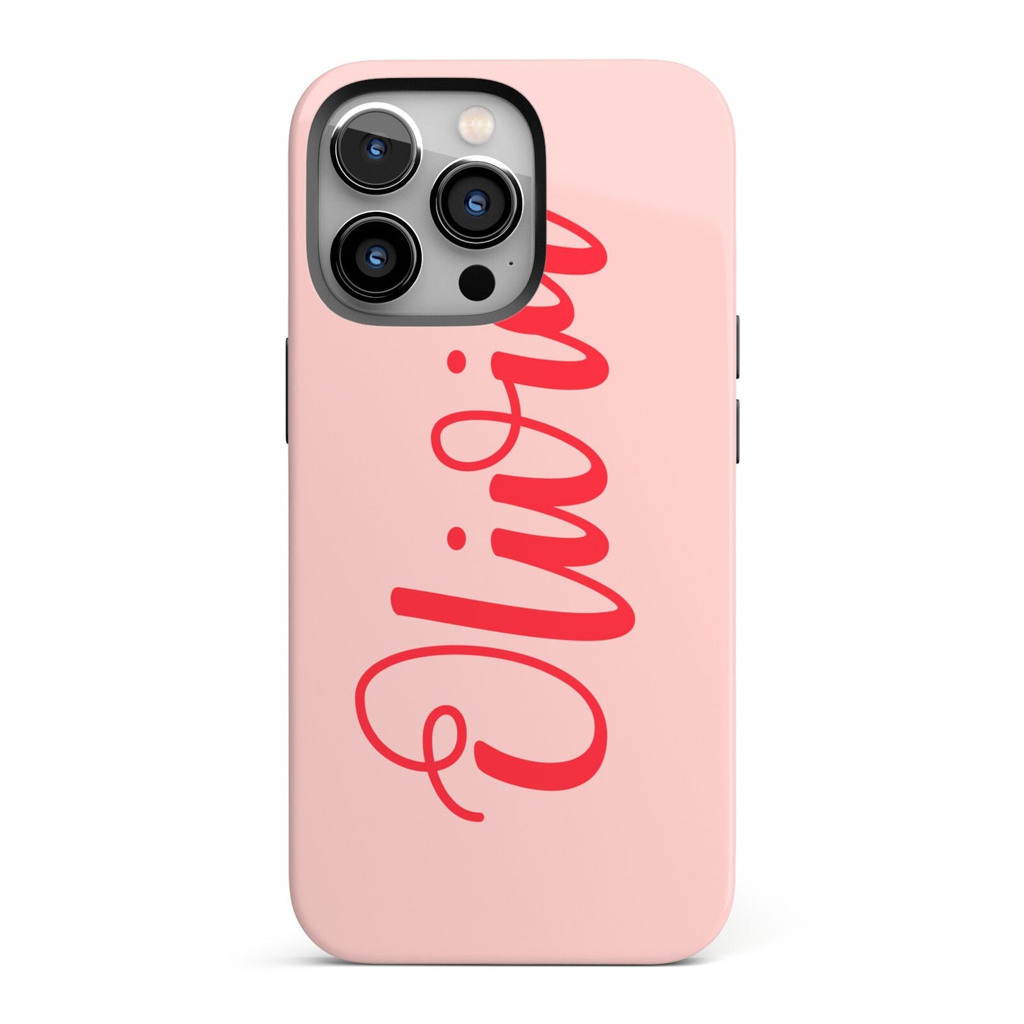 Personalised Script Name iPhone 13 Pro Full Wrap 3D Tough Case