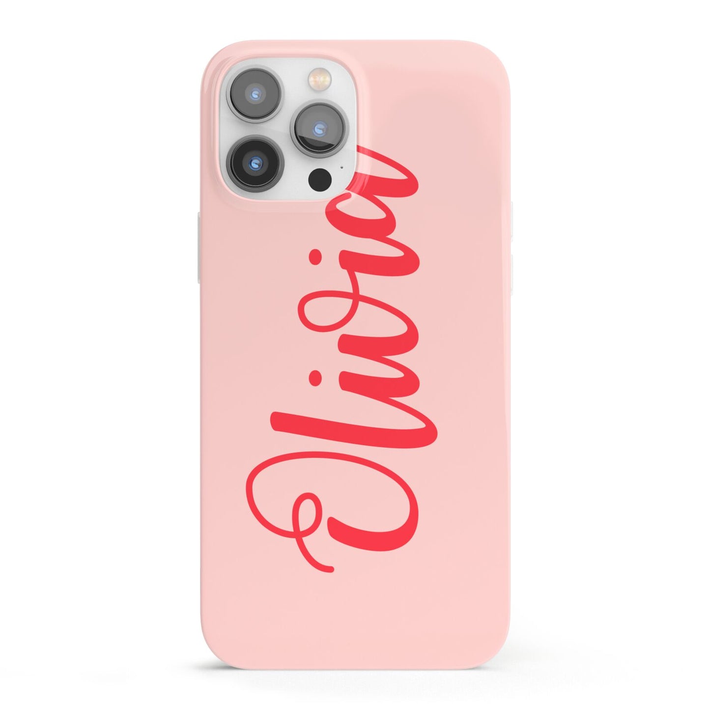 Personalised Script Name iPhone 13 Pro Max Full Wrap 3D Snap Case