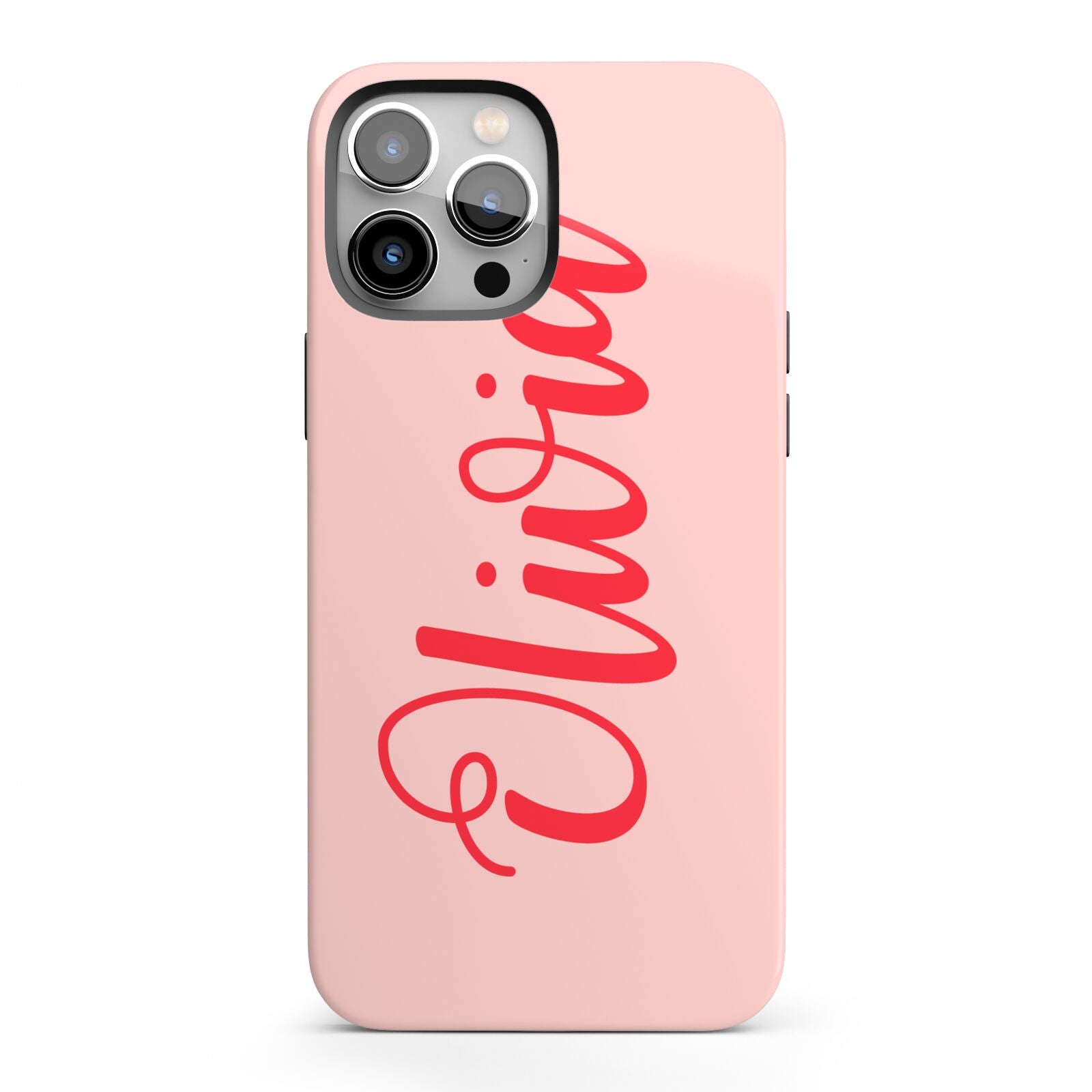 Personalised Script Name iPhone 13 Pro Max Full Wrap 3D Tough Case