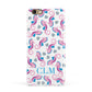 Personalised Sea Horse Initials Apple iPhone 6 3D Snap Case