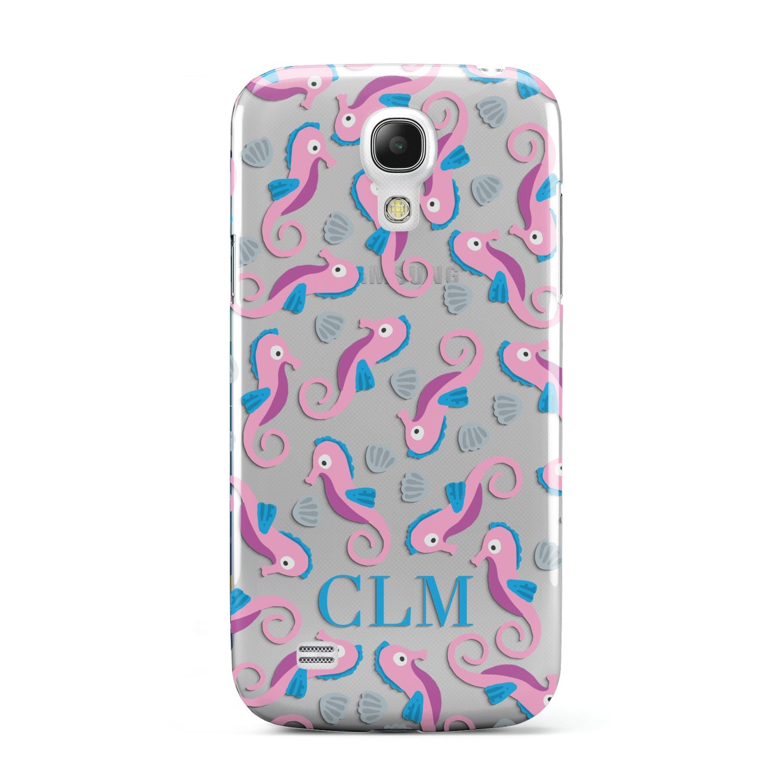 Personalised Sea Horse Initials Samsung Galaxy S4 Mini Case