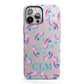 Personalised Sea Horse Initials iPhone 13 Pro Max Full Wrap 3D Tough Case