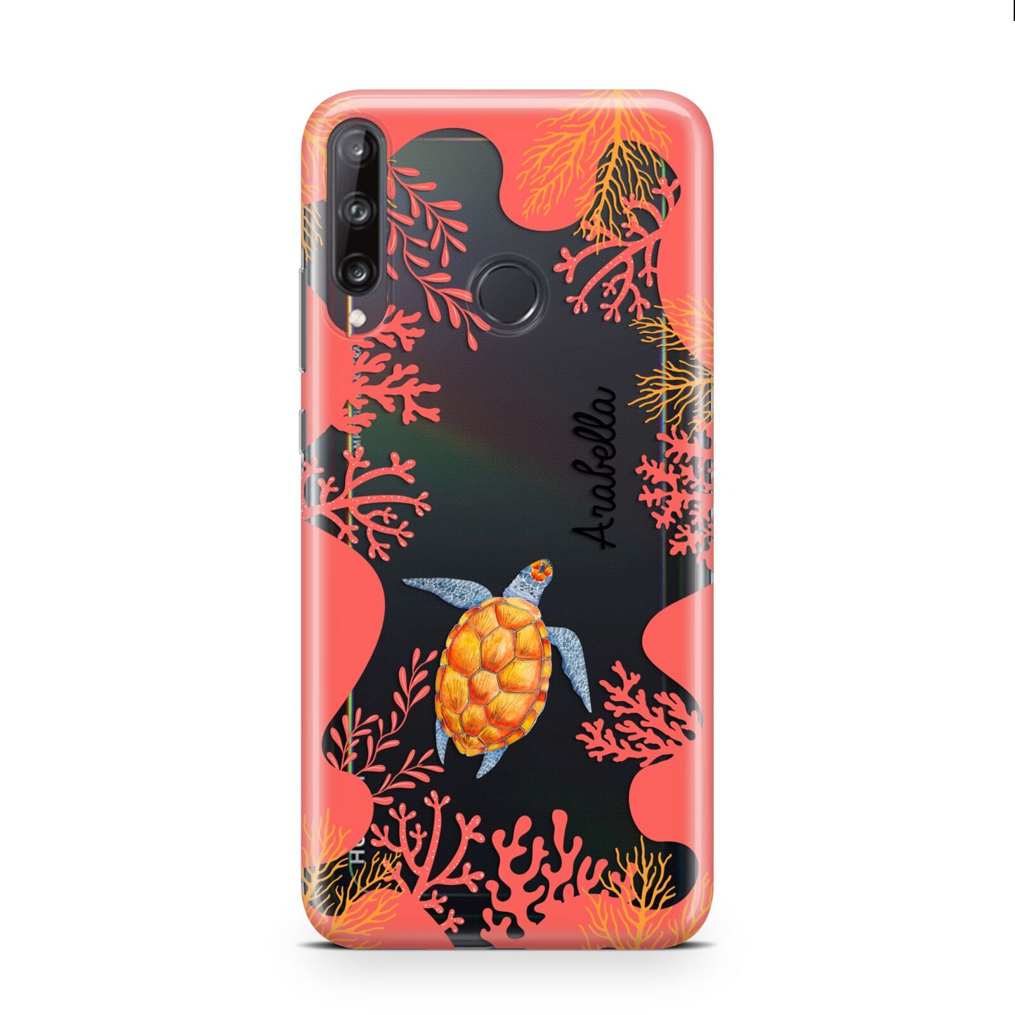 Personalised Sea Life Huawei P40 Lite E Phone Case