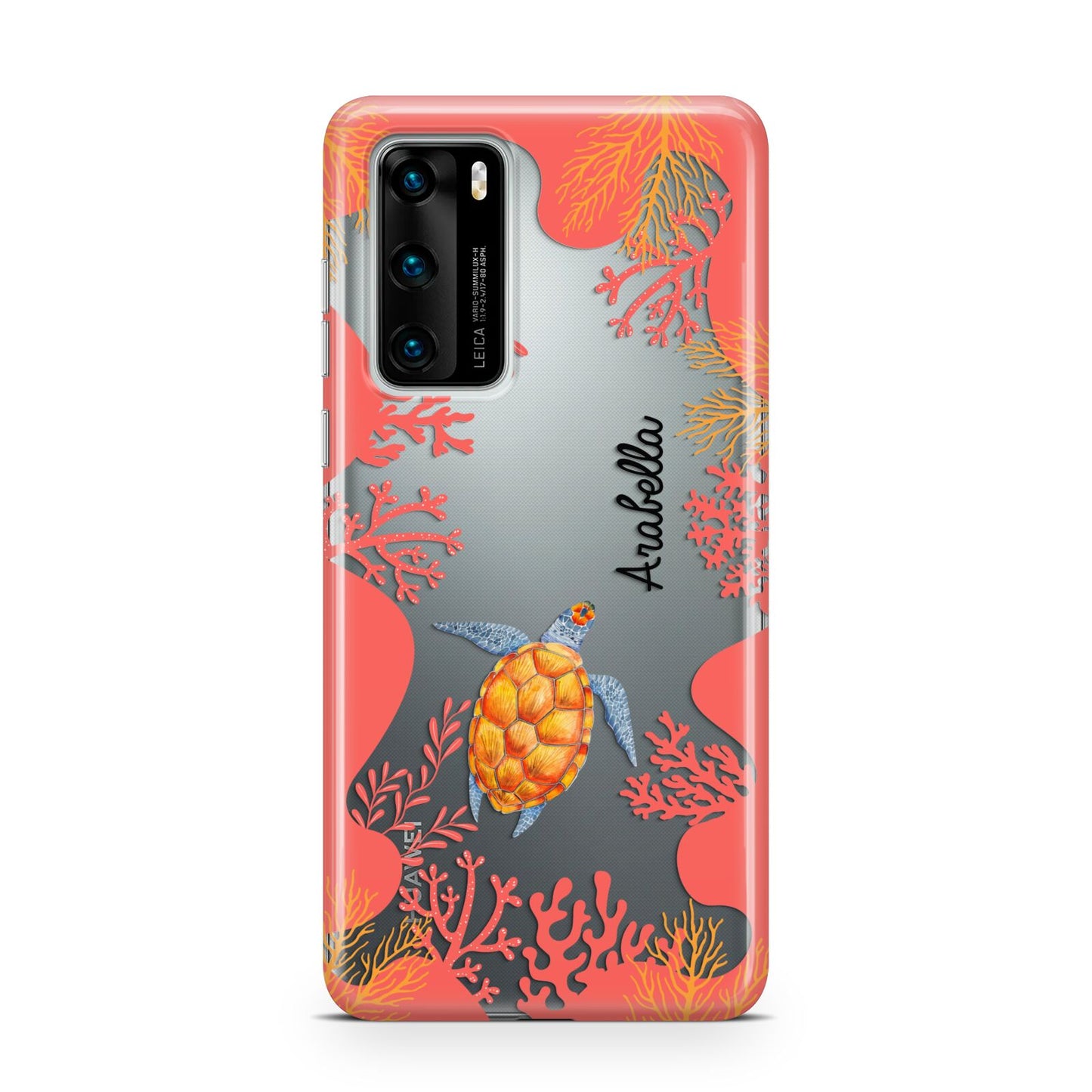 Personalised Sea Life Huawei P40 Phone Case