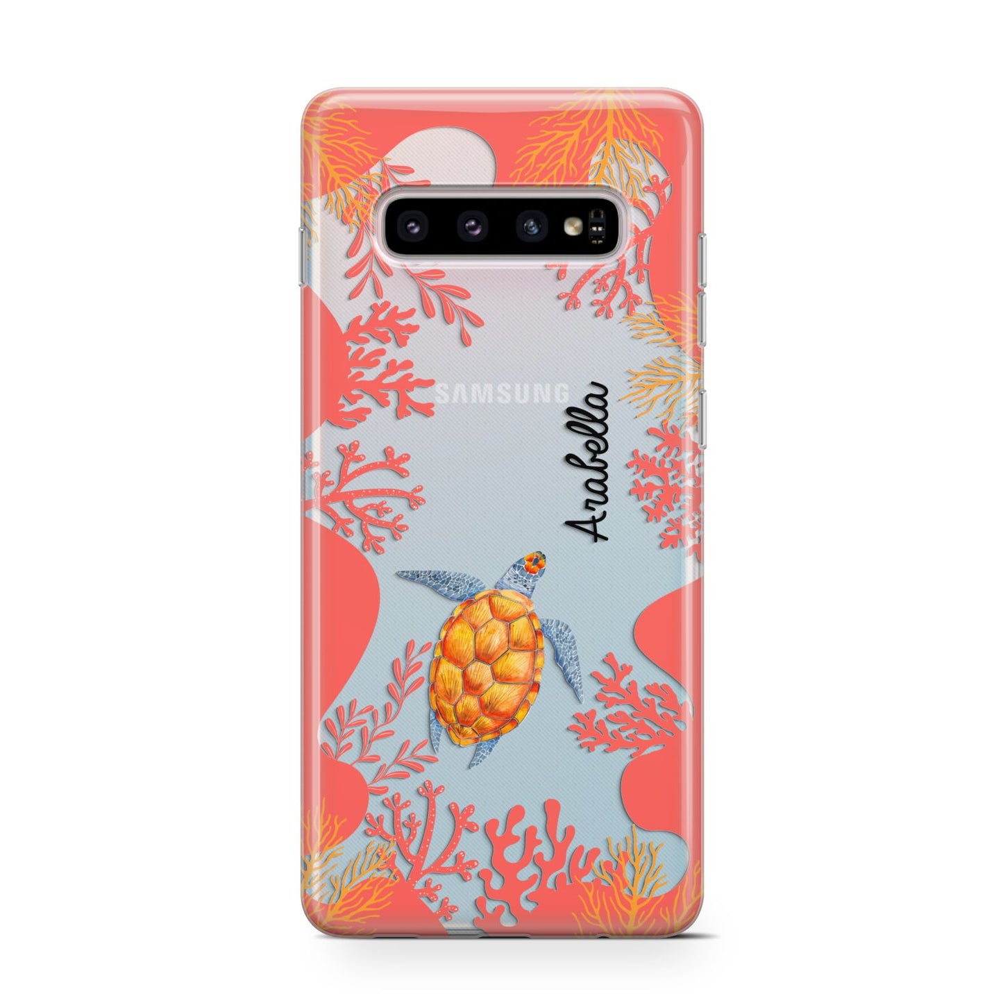 Personalised Sea Life Protective Samsung Galaxy Case