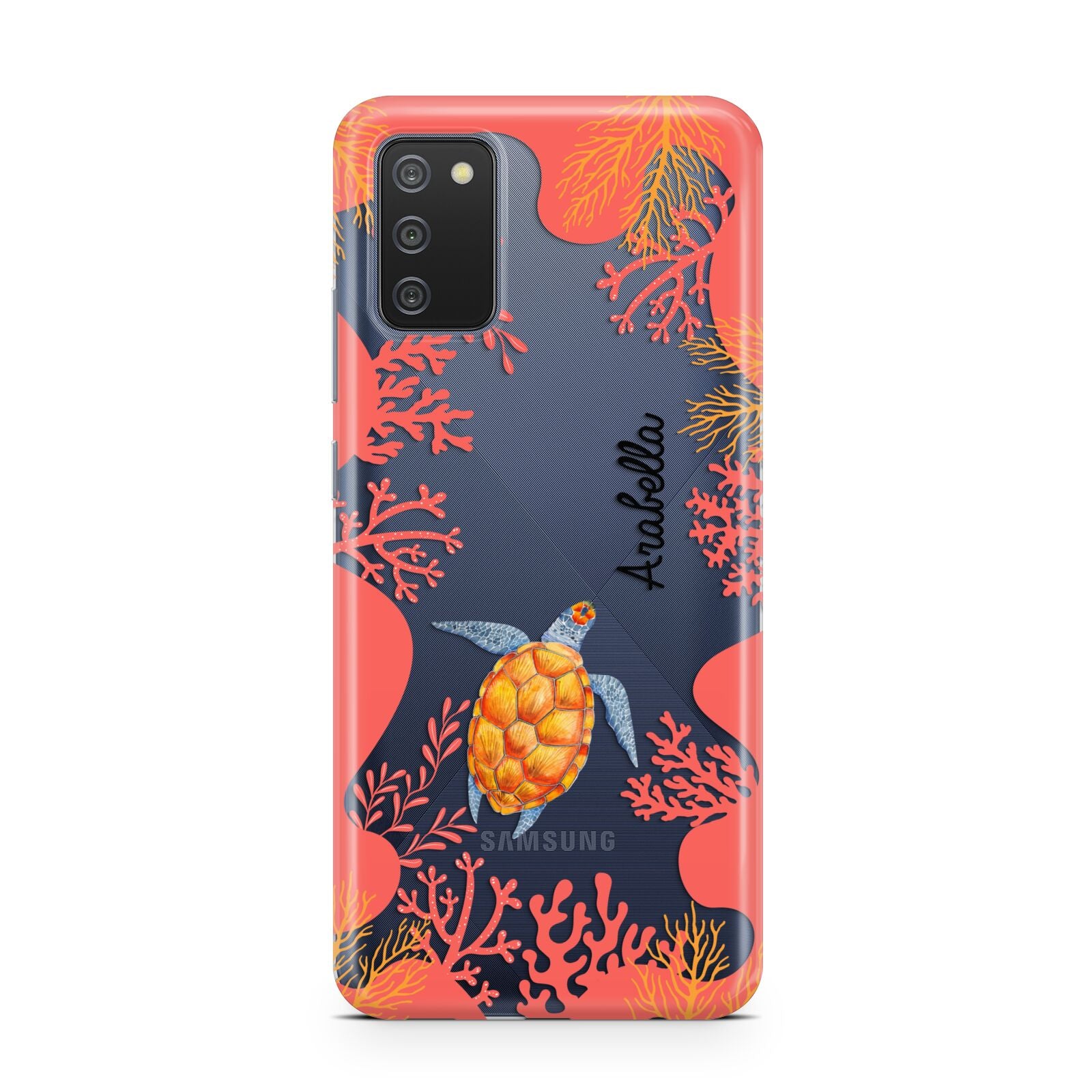 Personalised Sea Life Samsung A02s Case