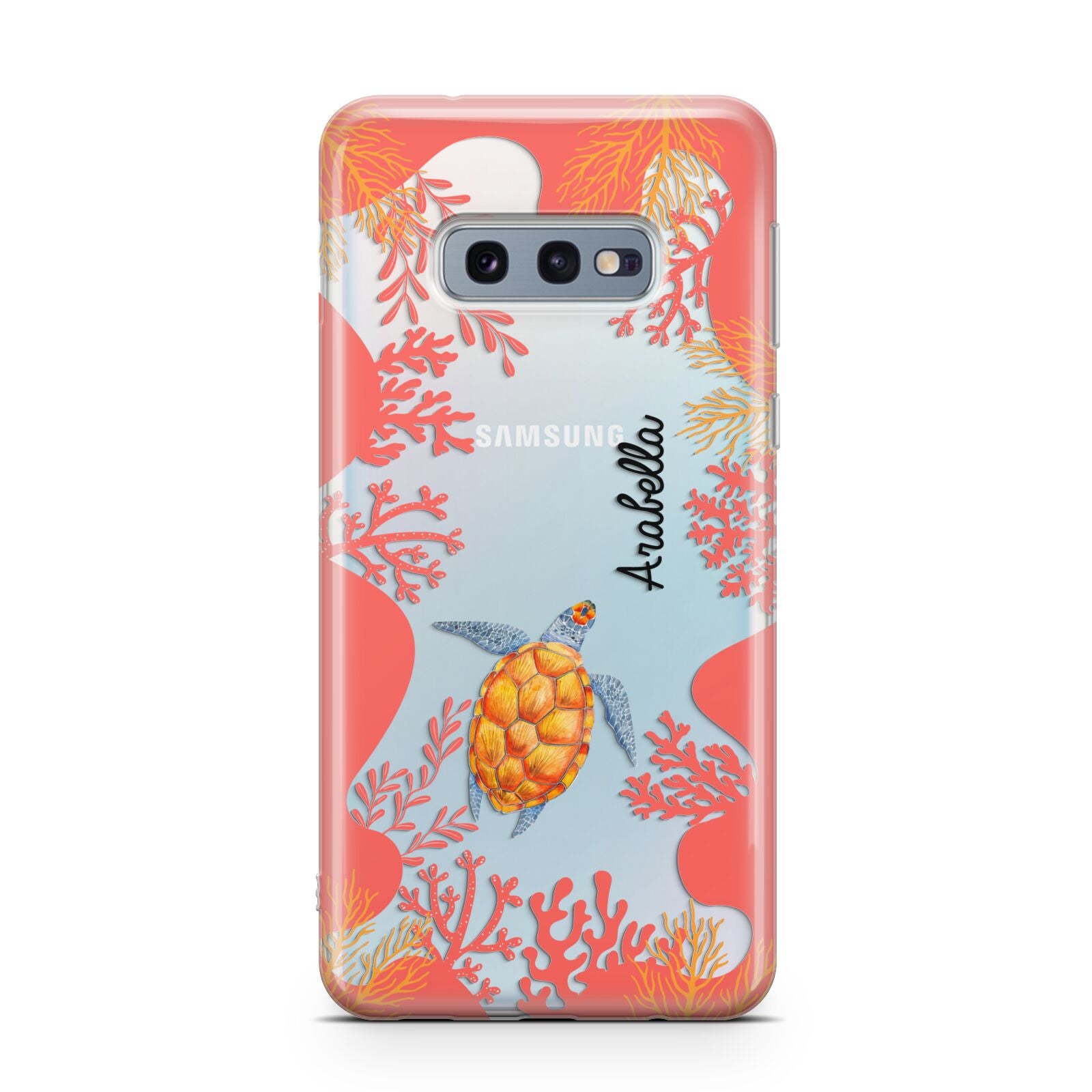 Personalised Sea Life Samsung Galaxy S10E Case