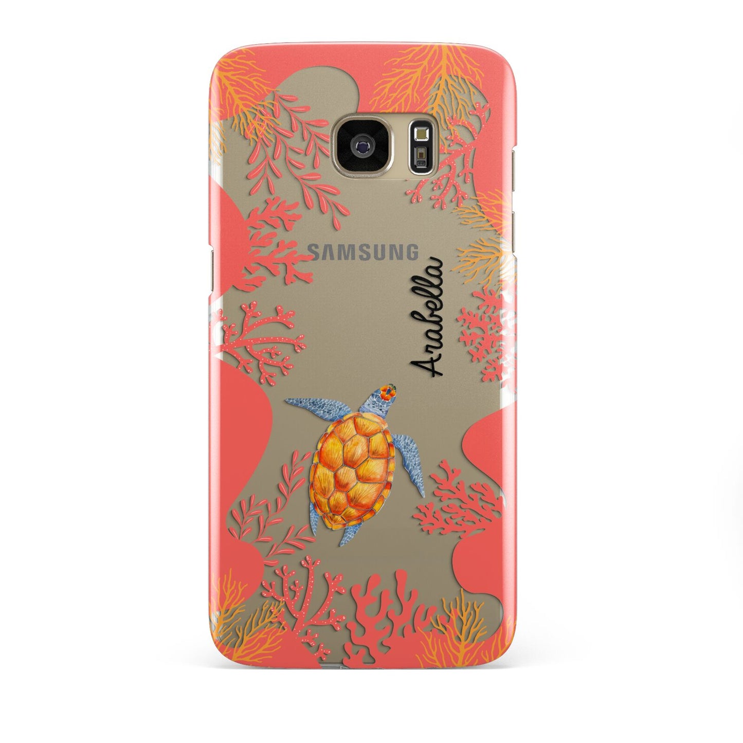 Personalised Sea Life Samsung Galaxy S7 Edge Case